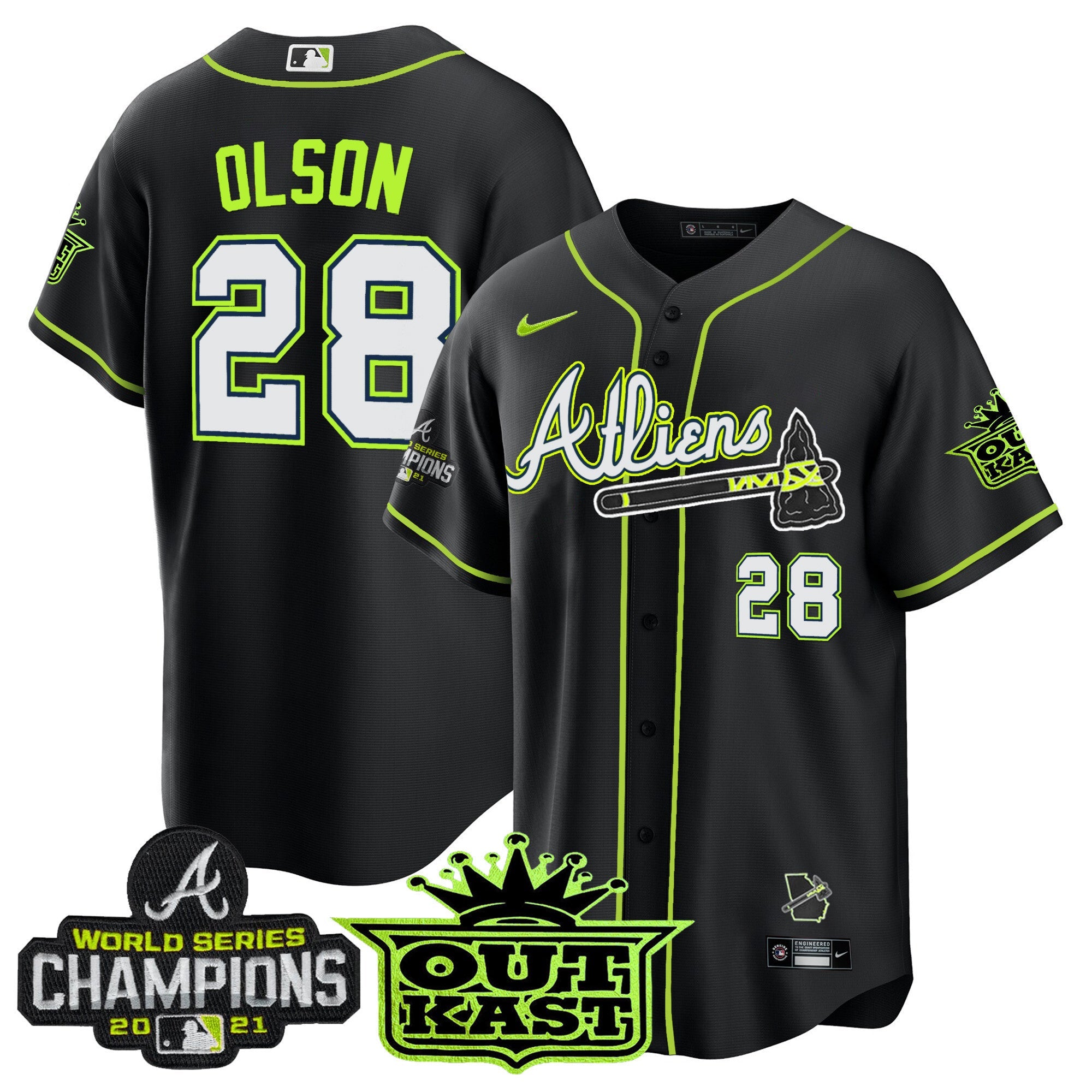 Men’s Atlanta Atliens Champions Cool Base Jersey