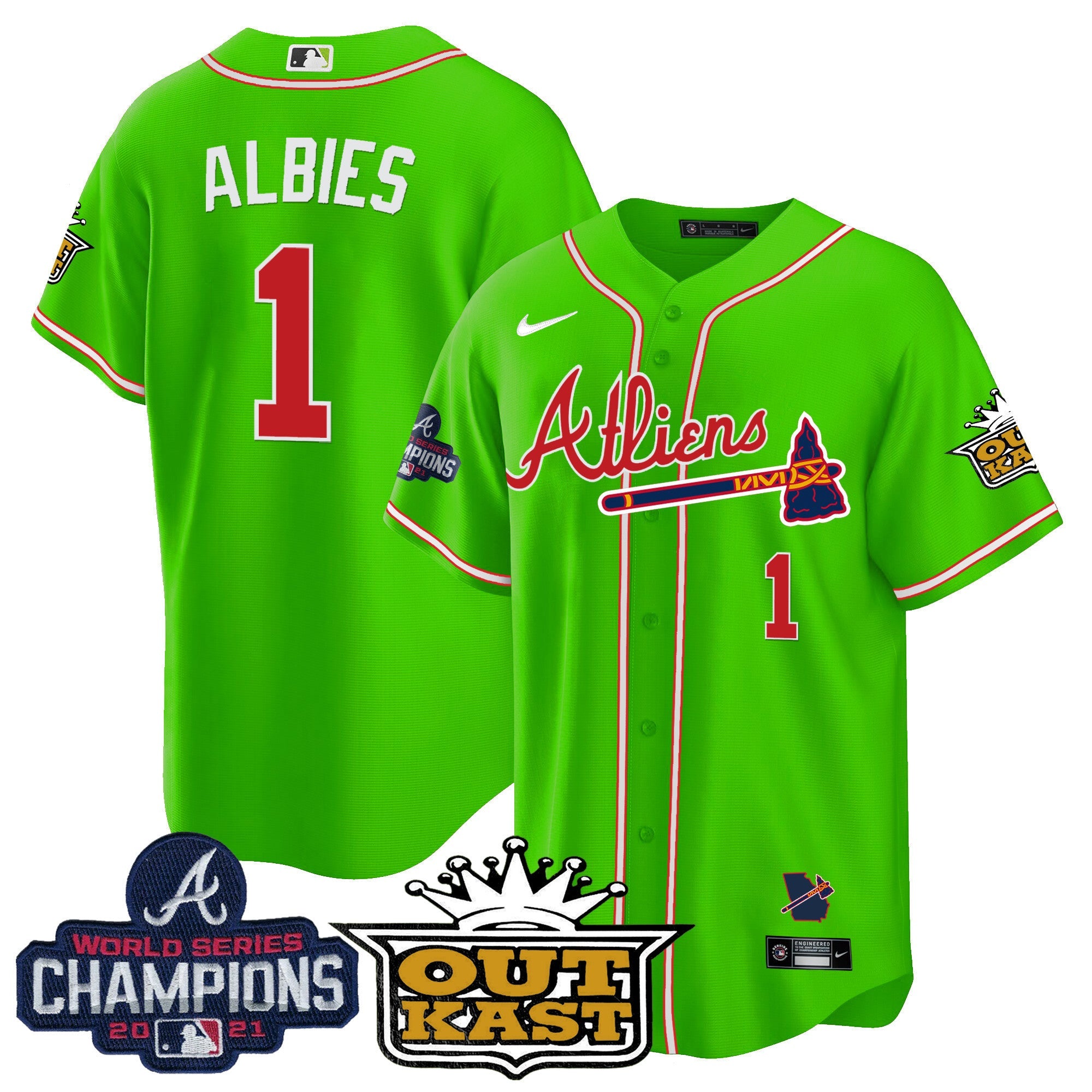 Men’s Atlanta Atliens Champions Cool Base Jersey