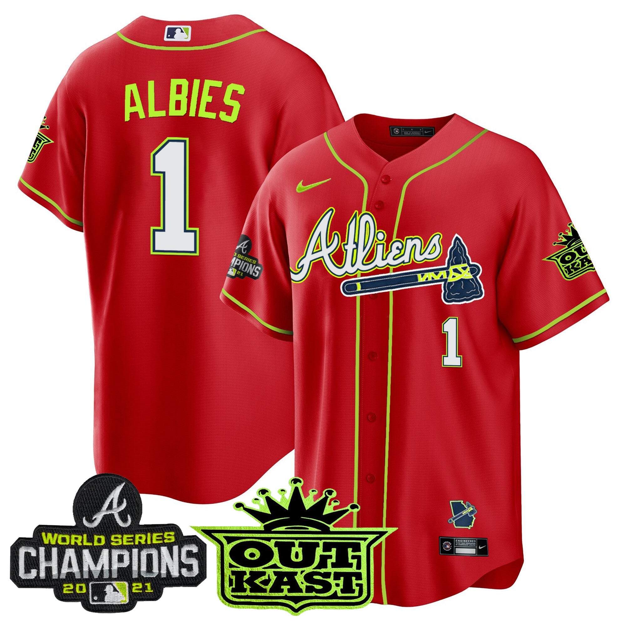 Men’s Atlanta Atliens Champions Cool Base Jersey