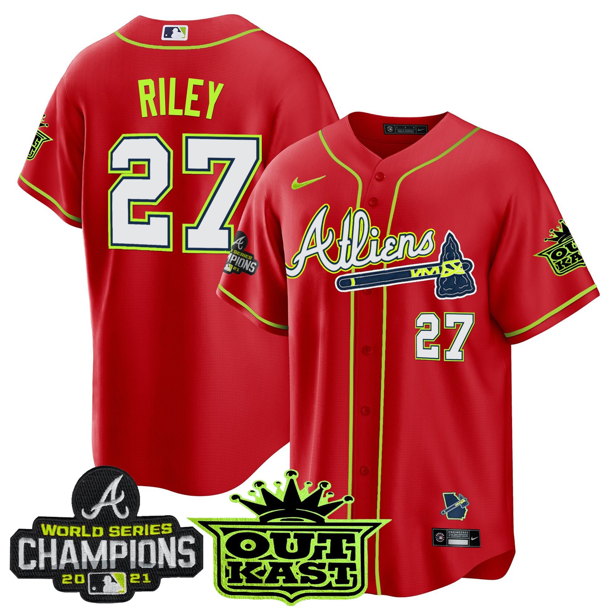Men’s Atlanta Atliens Champions Cool Base Jersey