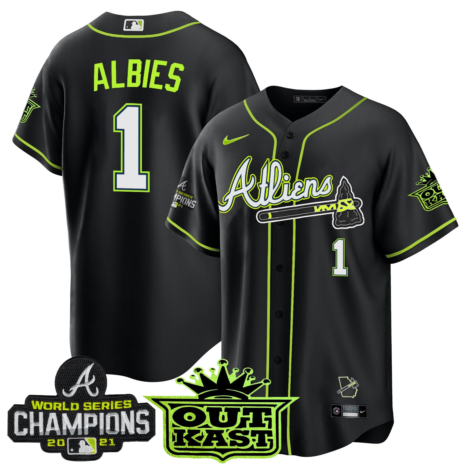 Men’s Atlanta Atliens Champions Cool Base Jersey
