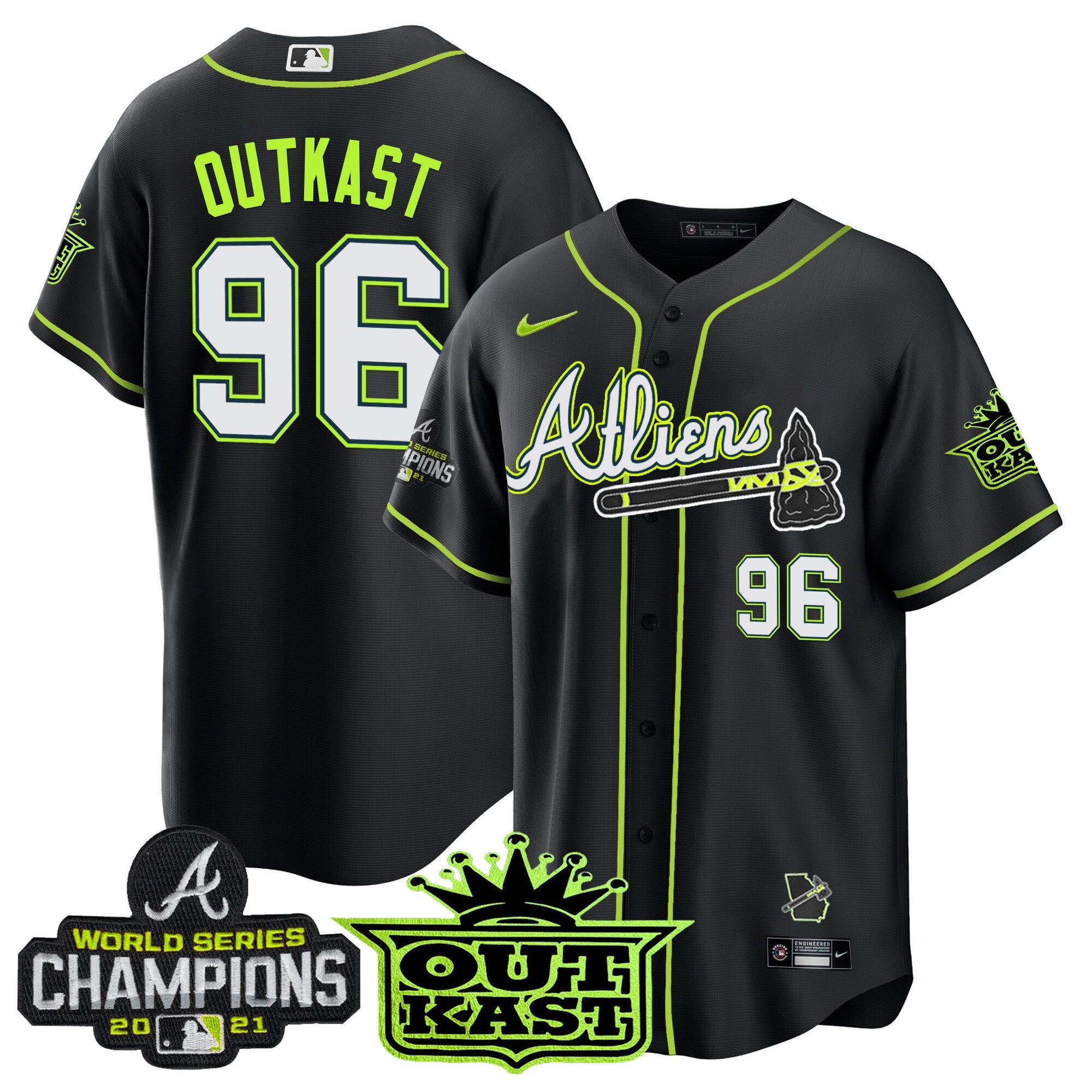 Men’s Atlanta Atliens Champions Cool Base Jersey