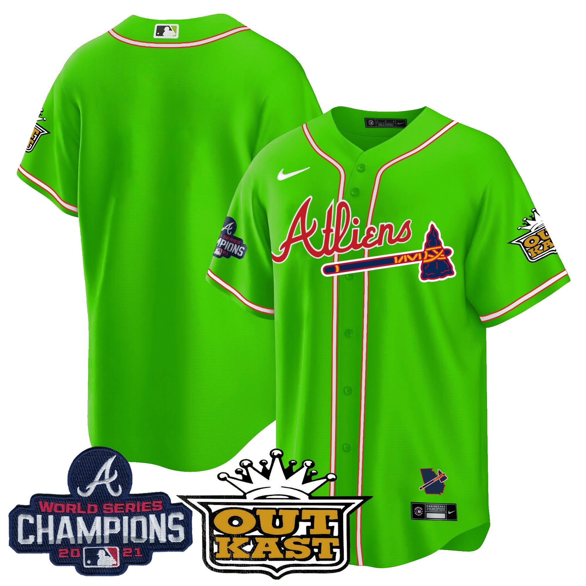 Men’s Atlanta Atliens Champions Cool Base Jersey