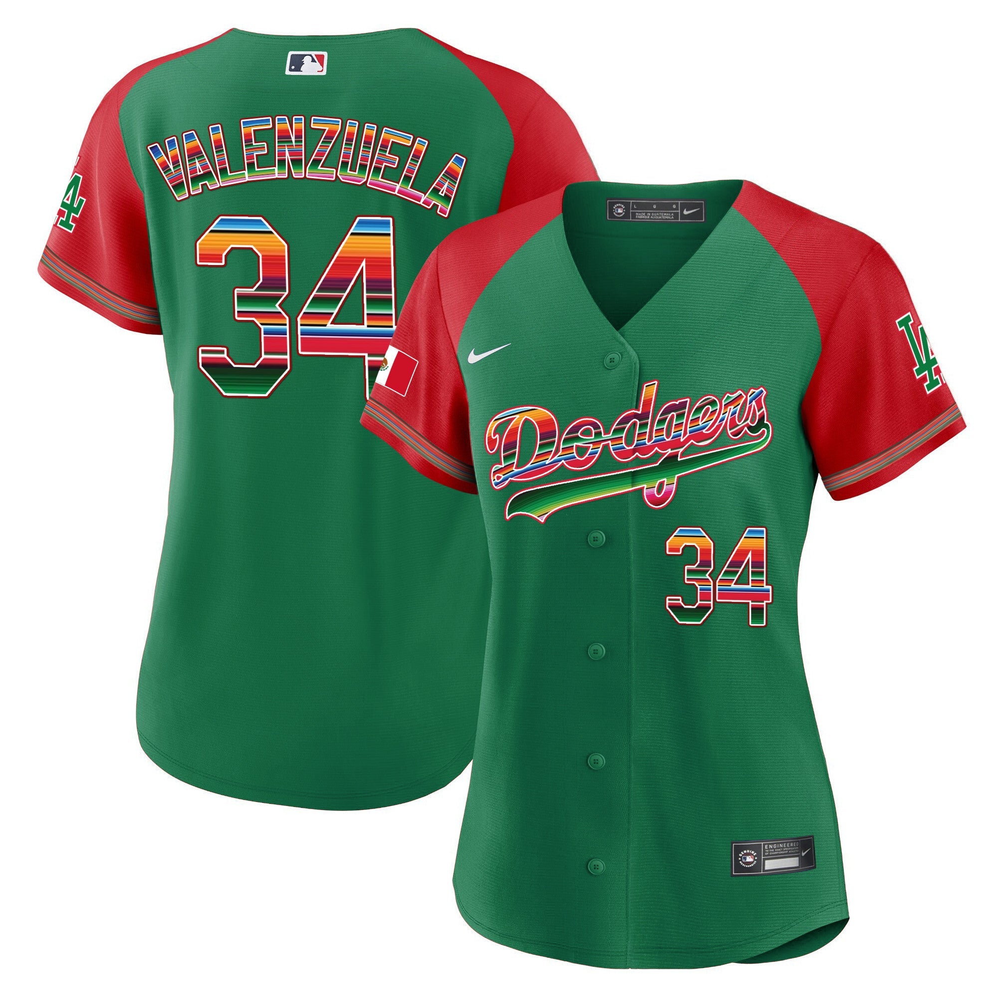 Women’s Mexico Alternate Baseball Jersey