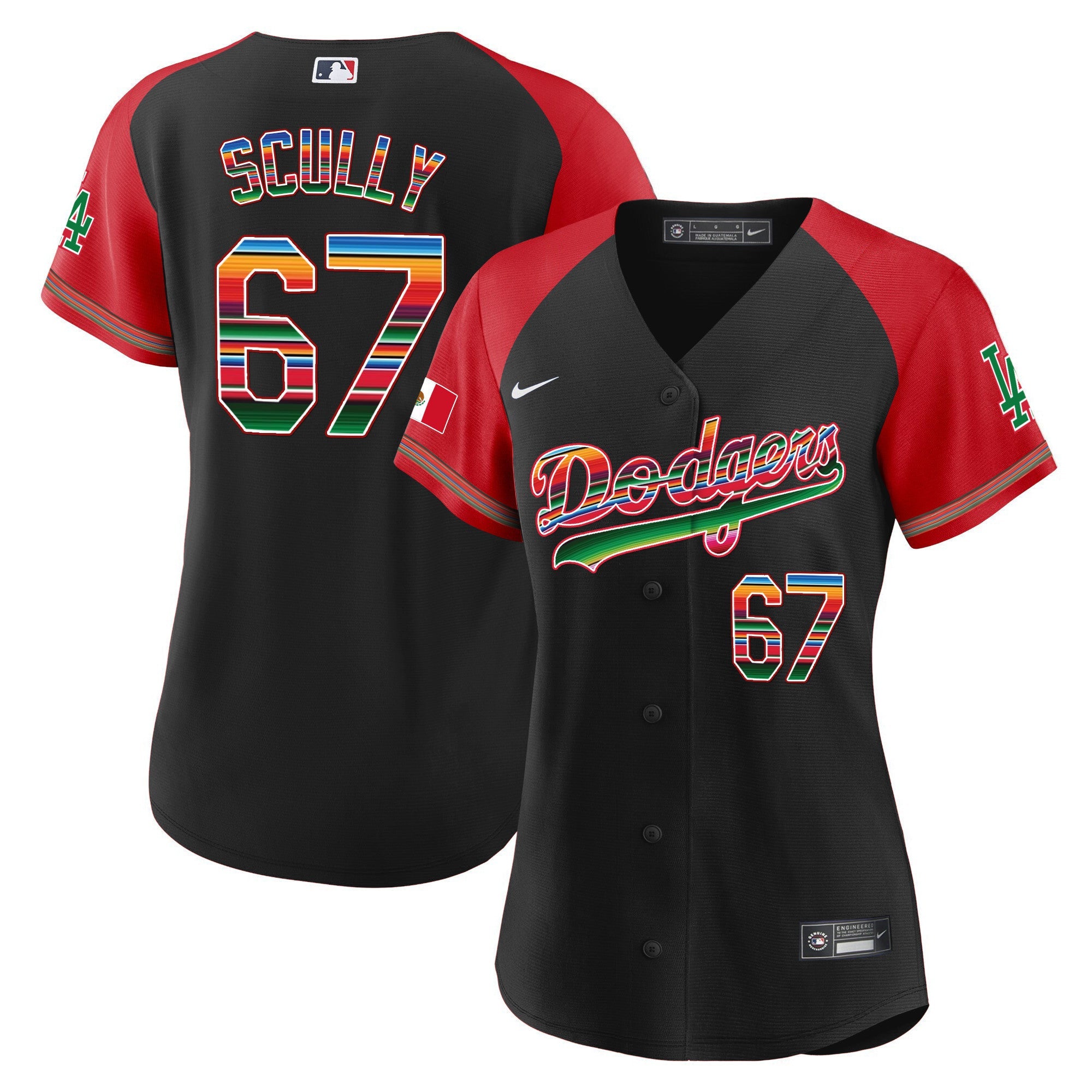 Women’s Mexico Alternate Baseball Jersey