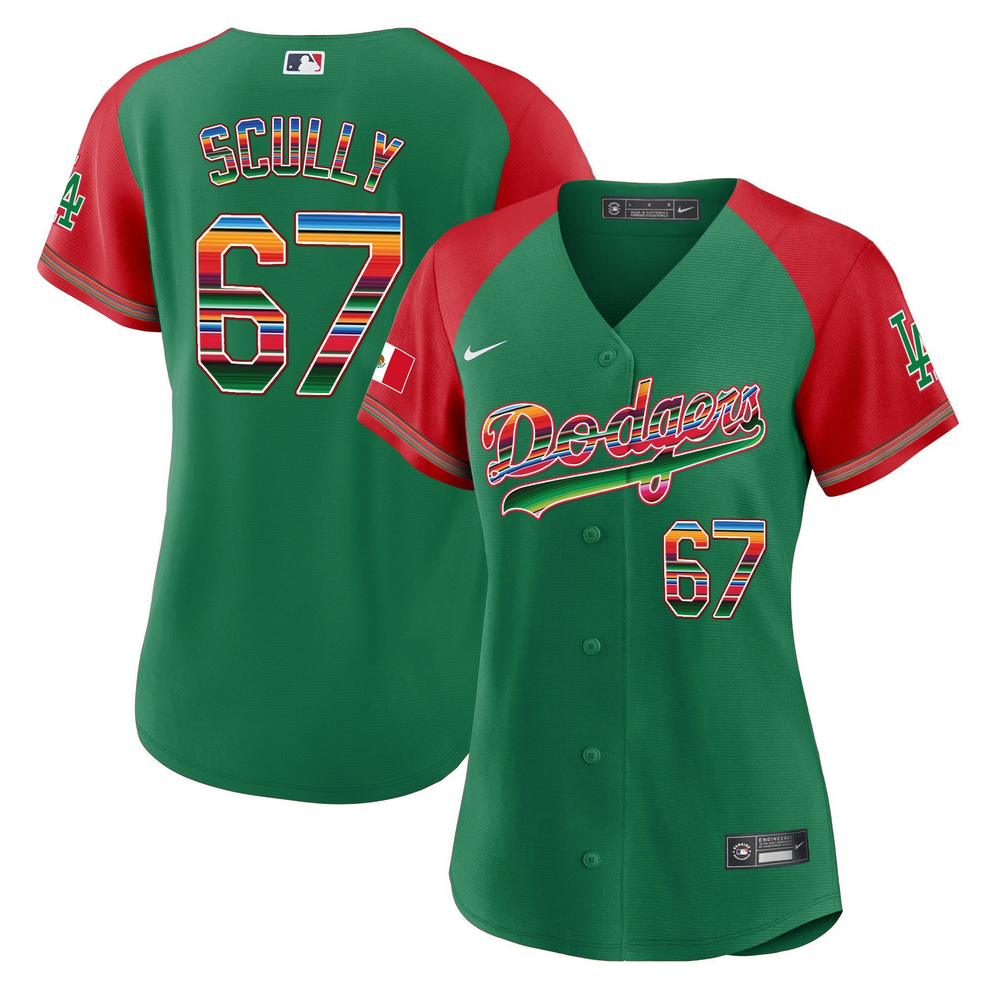 Women’s Mexico Alternate Baseball Jersey