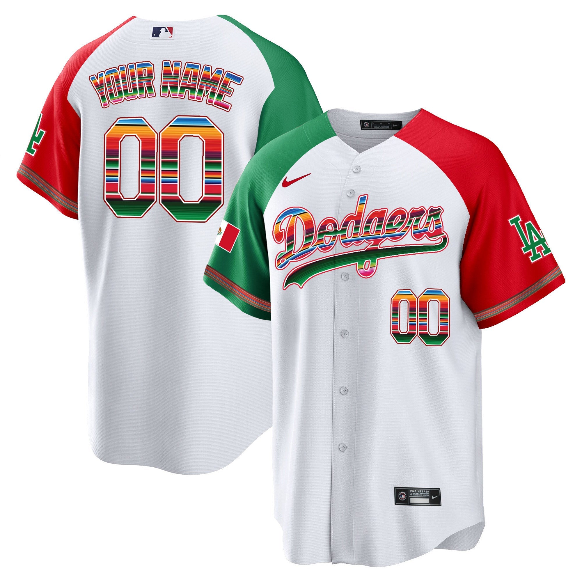 Mexico Alternate Cool Base Custom Jersey
