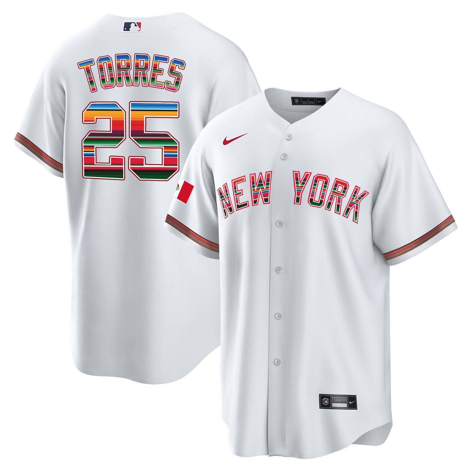Men’s New York Mexico Cool Base Jersey