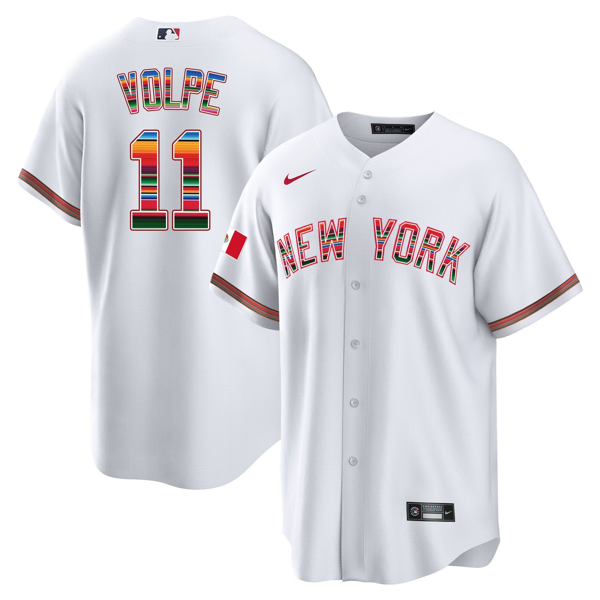 Men’s New York Mexico Cool Base Jersey