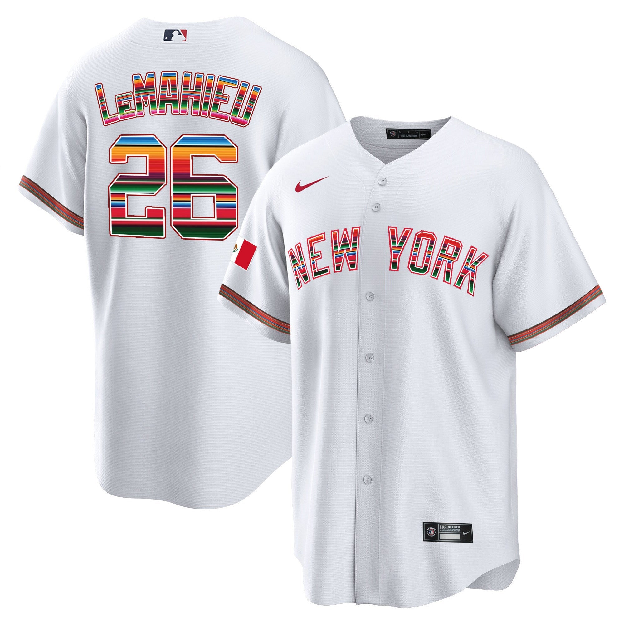 Men’s New York Mexico Cool Base Jersey