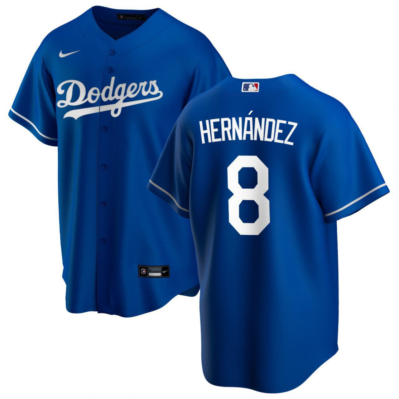Los Angeles Kike Hernandez Blue Jersey