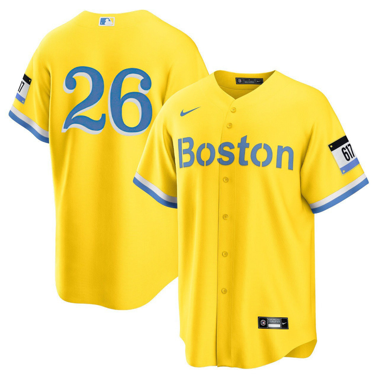Wade Boggs Boston City Connect Jersey