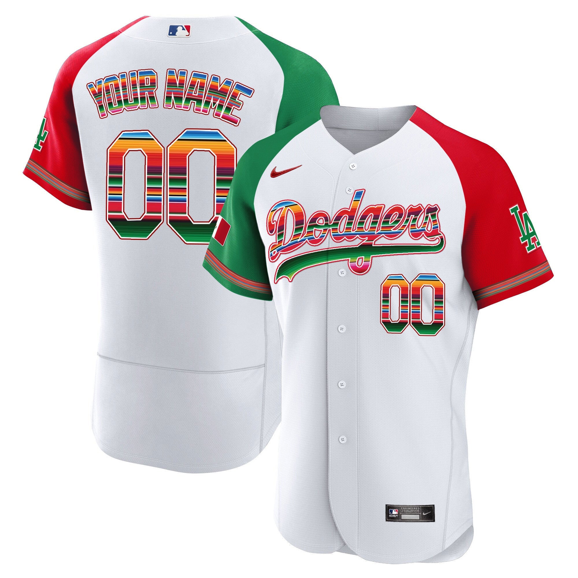 Mexico Flex Base Limited Custom Jersey