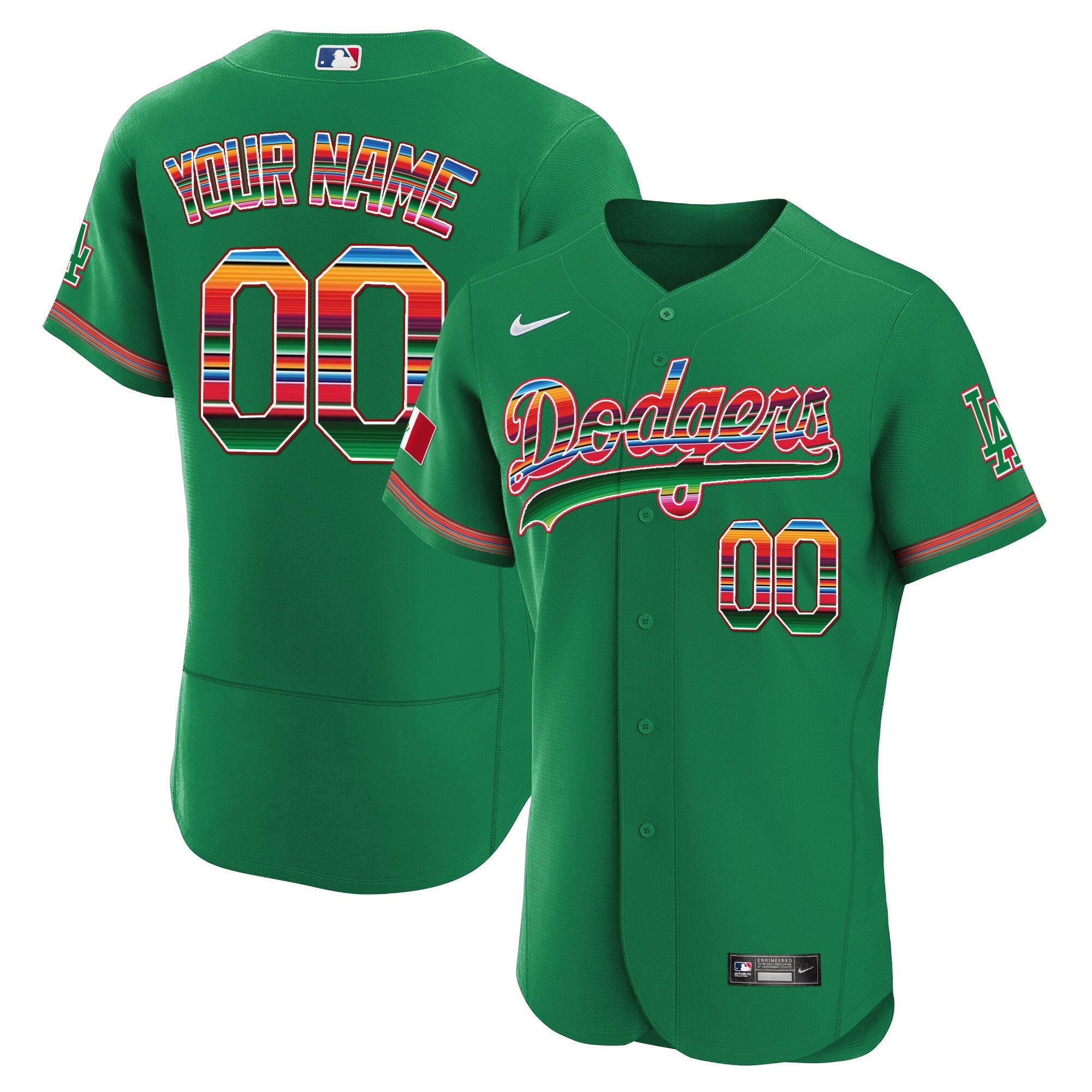 Mexico Flex Base Limited Custom Jersey