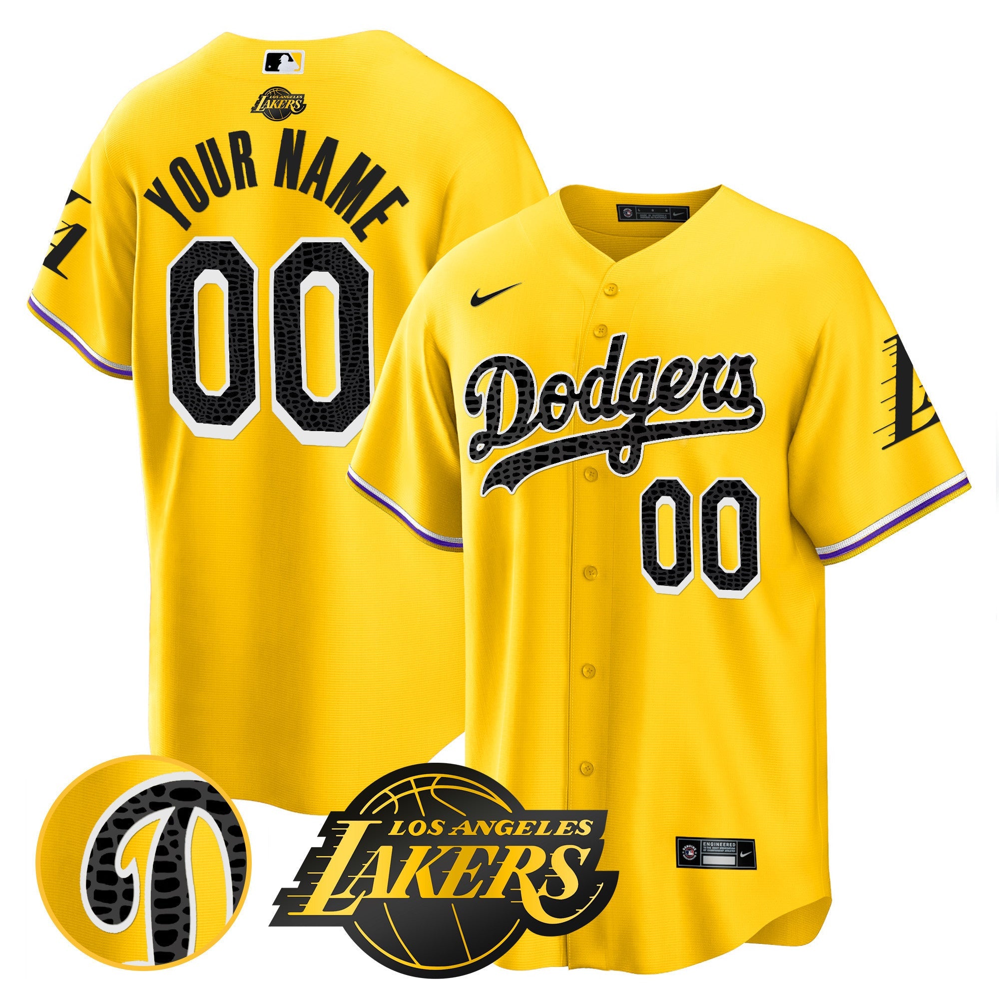 Cool Base Mamba Custom Jersey
