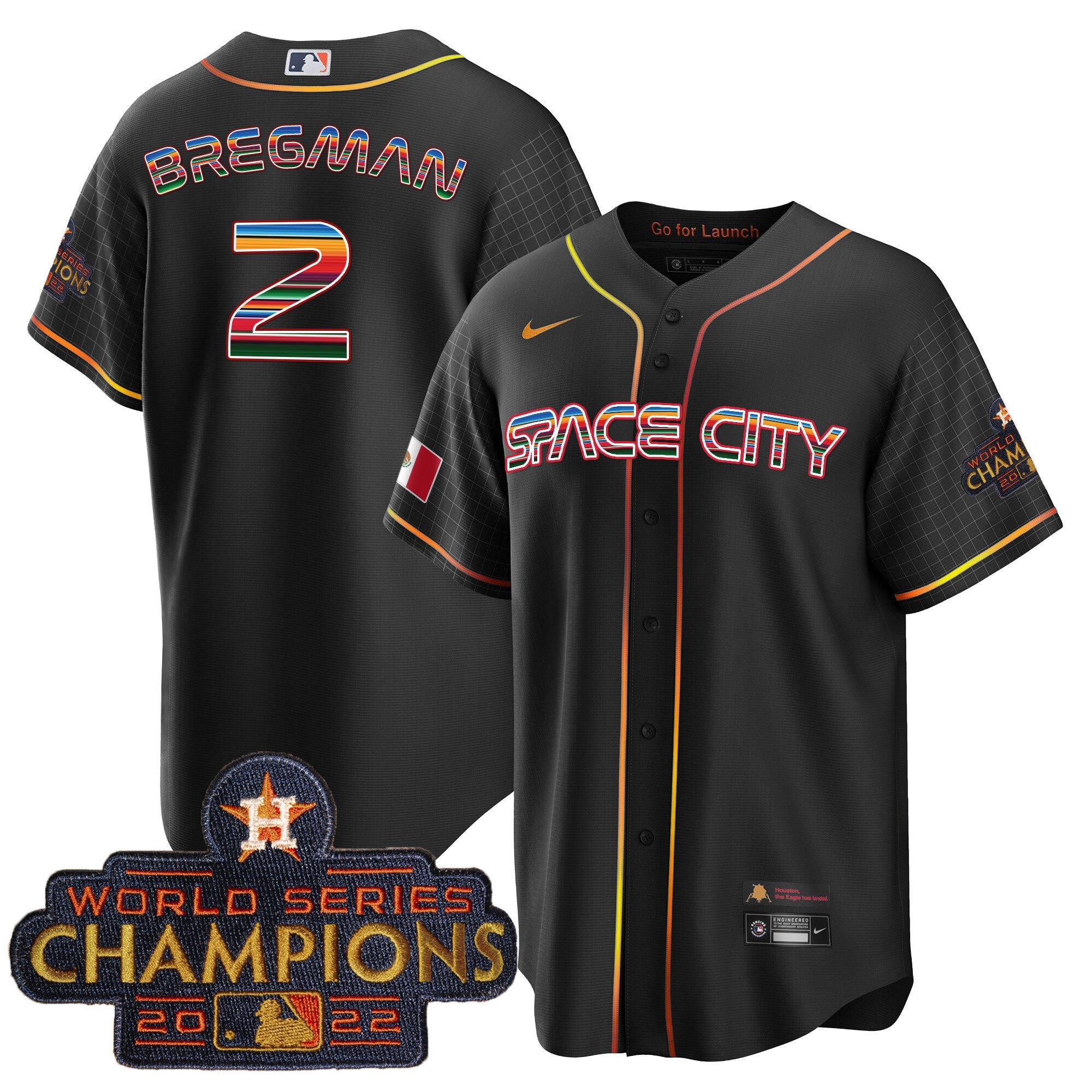 Men’s Space City Mexico Cool Base Jersey