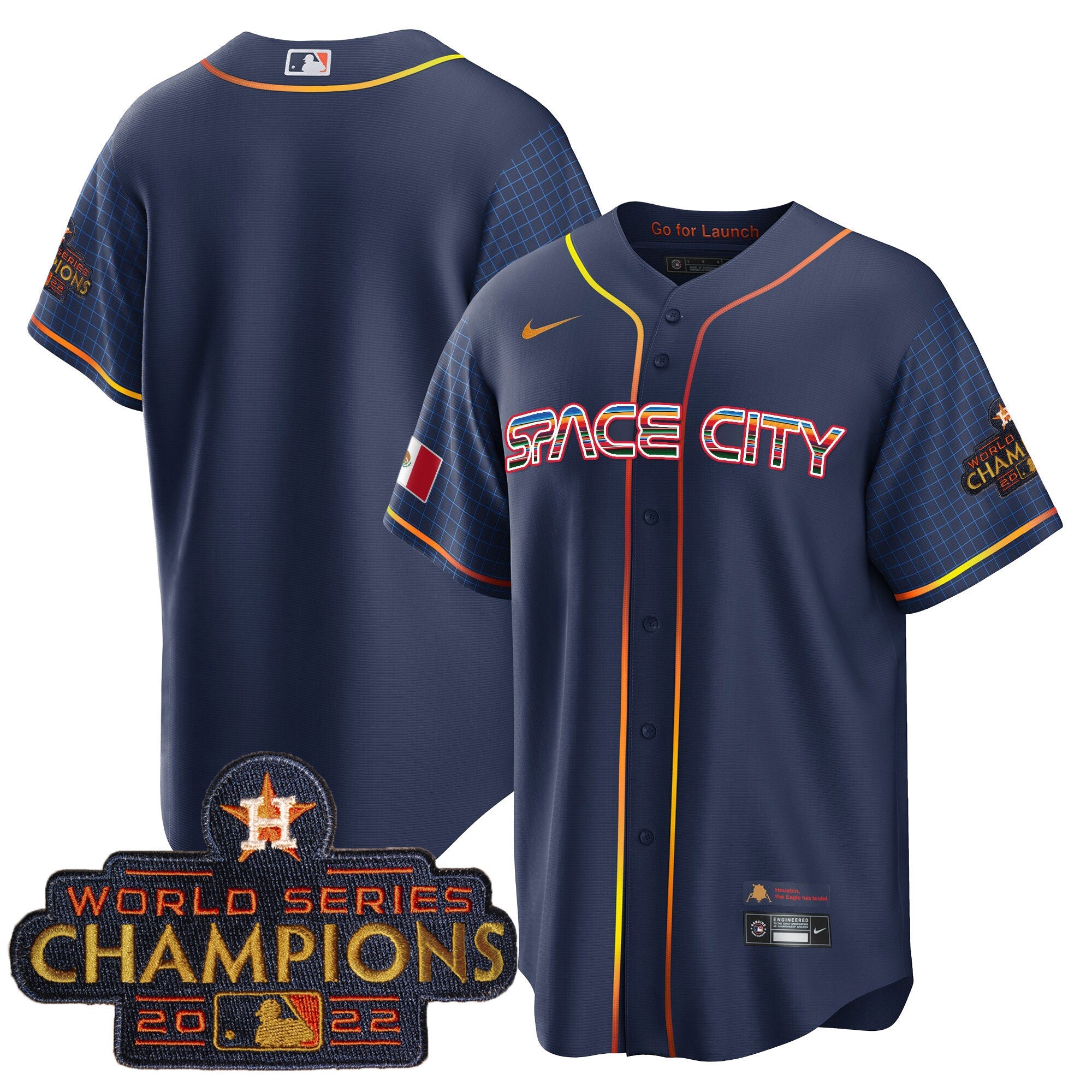 Men’s Space City Mexico Cool Base Jersey