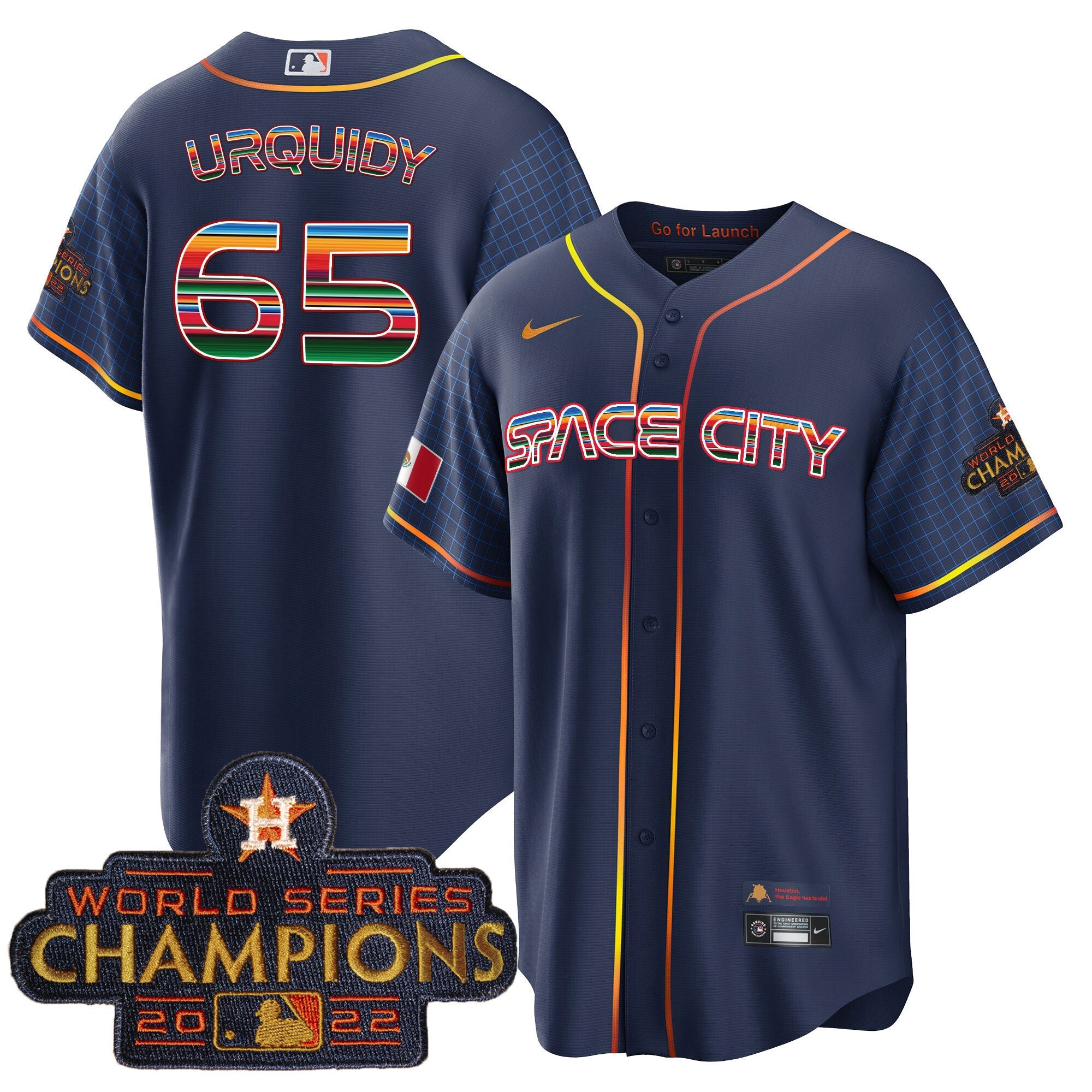 Men’s Space City Mexico Cool Base Jersey