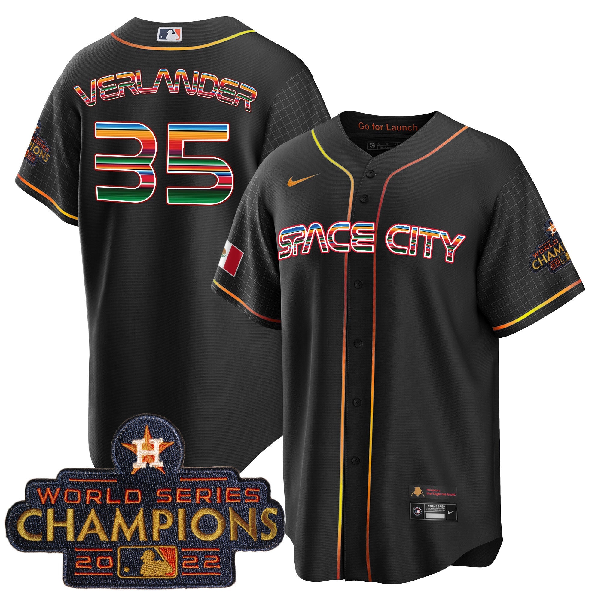 Men’s Space City Mexico Cool Base Jersey