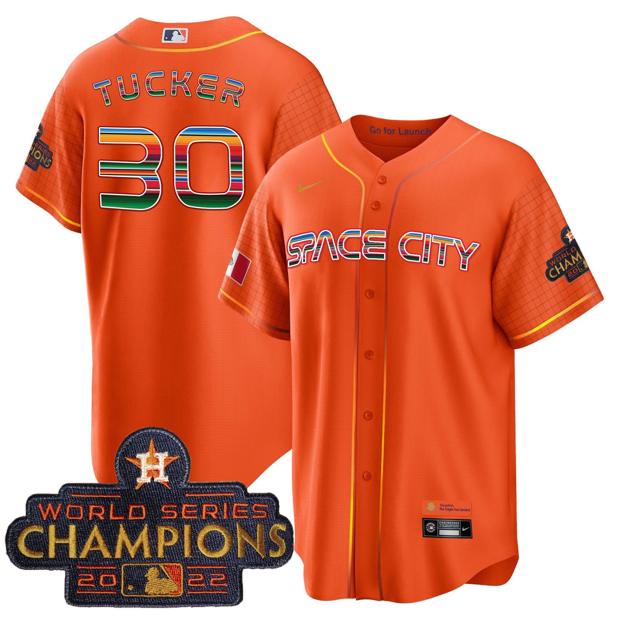 Men’s Space City Mexico Cool Base Jersey