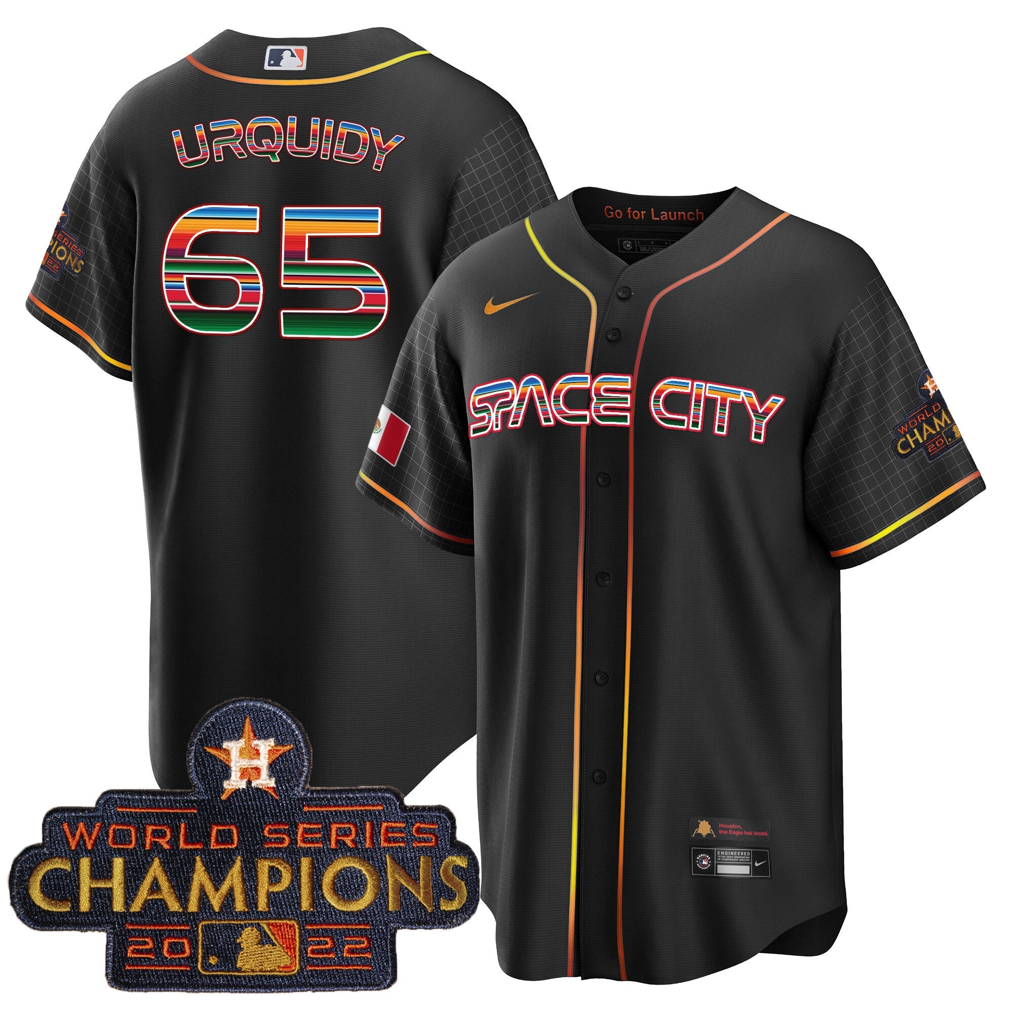 Men’s Space City Mexico Cool Base Jersey