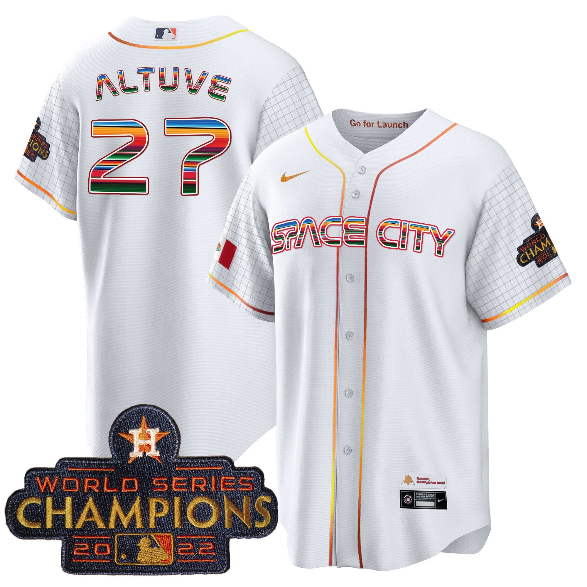 Men’s Space City Mexico Cool Base Jersey