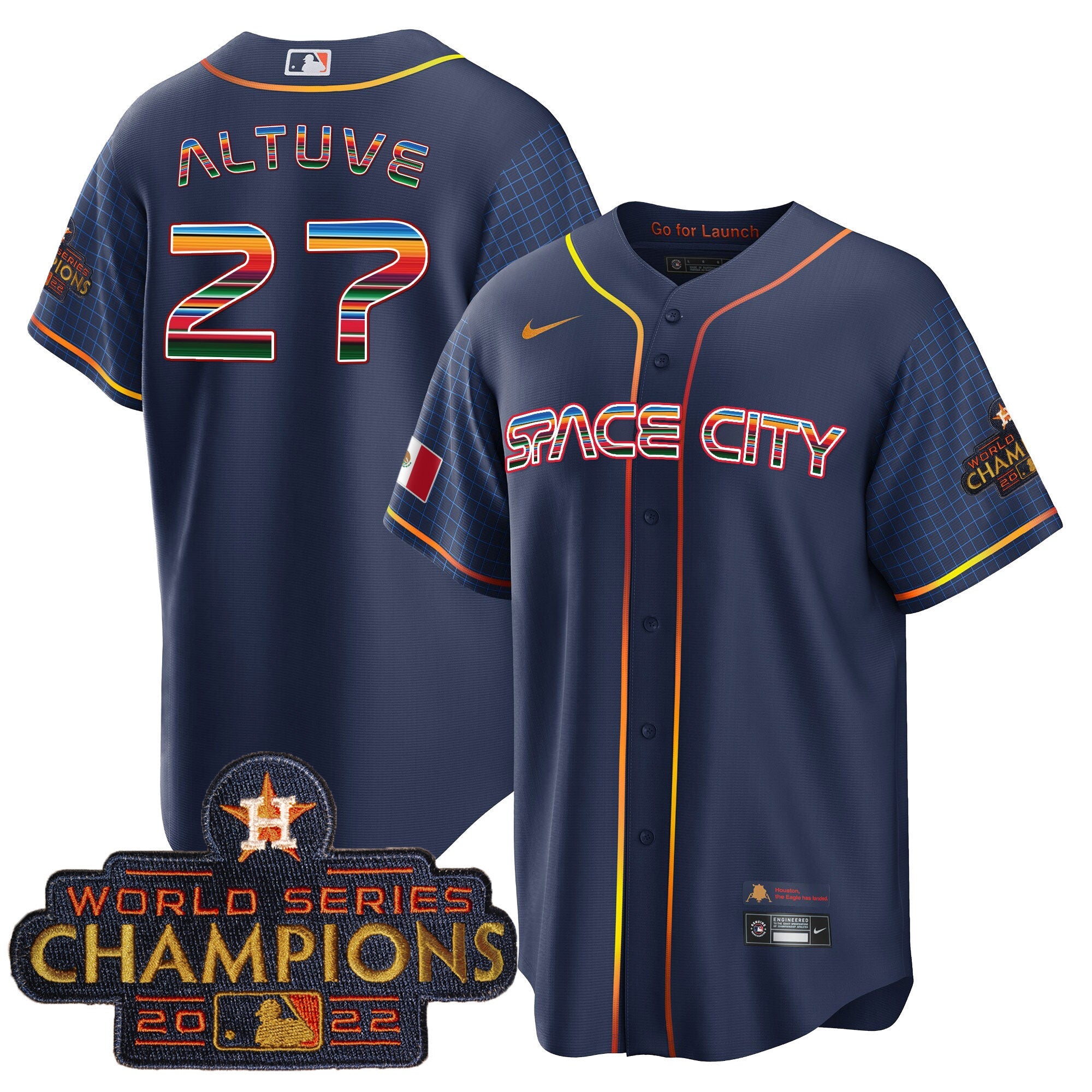 Men’s Space City Mexico Cool Base Jersey