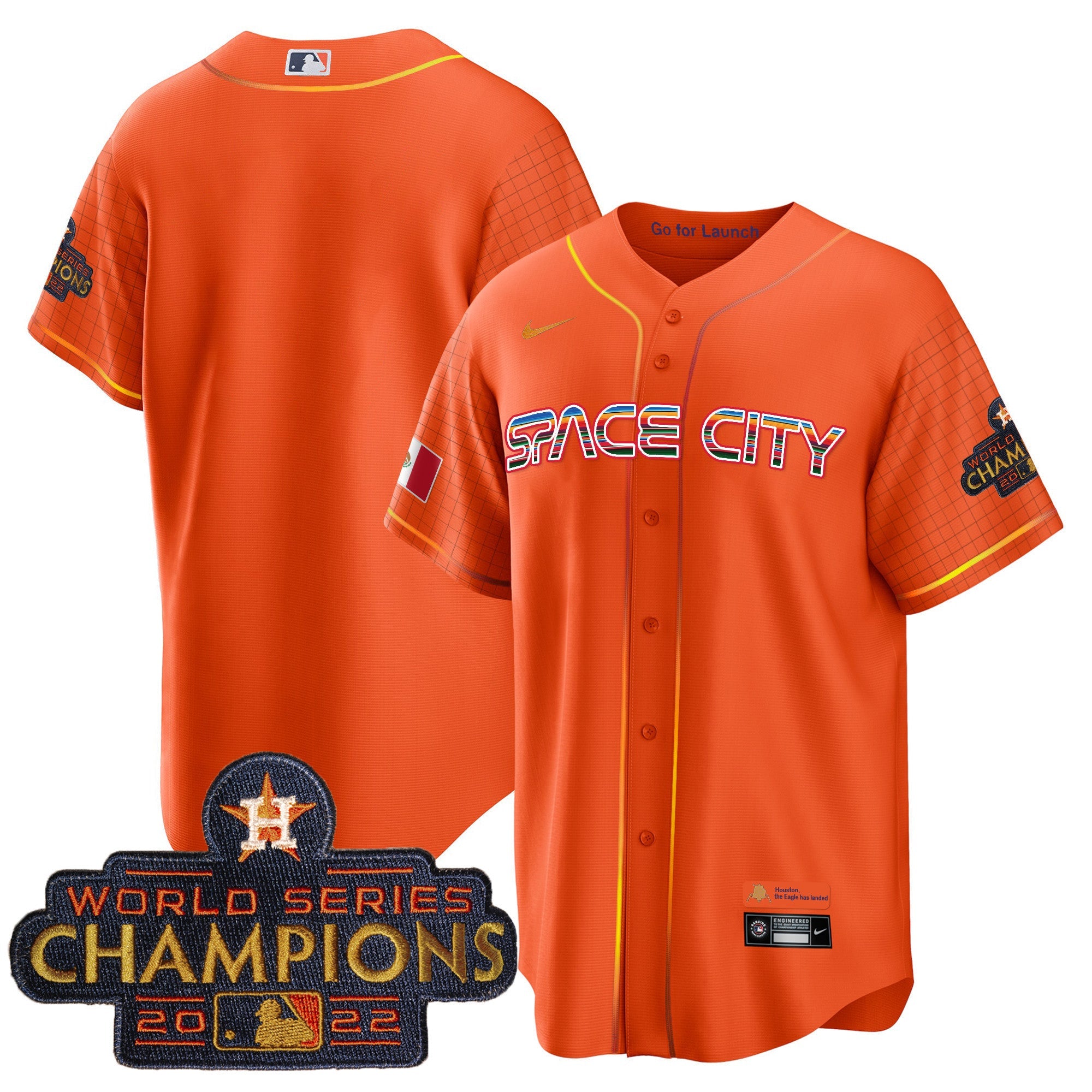 Men’s Space City Mexico Cool Base Jersey