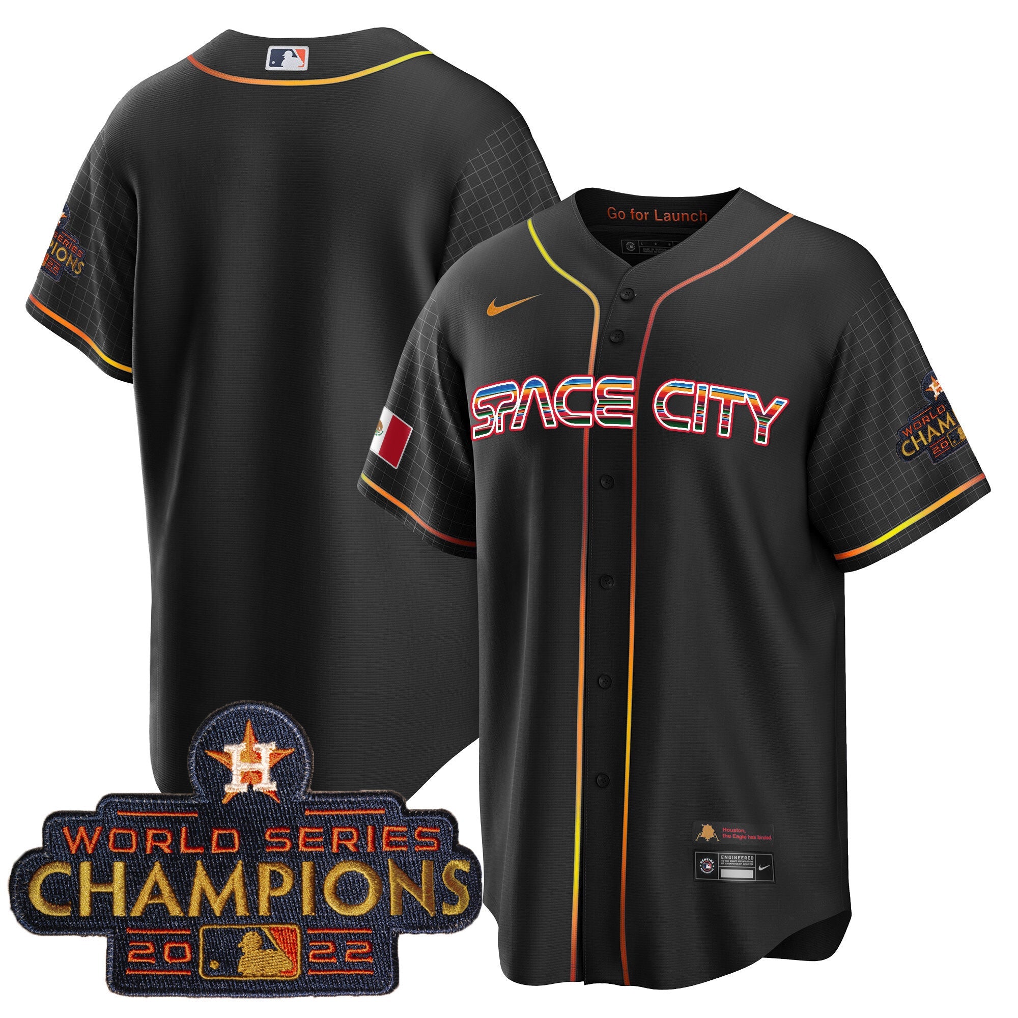 Men’s Space City Mexico Cool Base Jersey