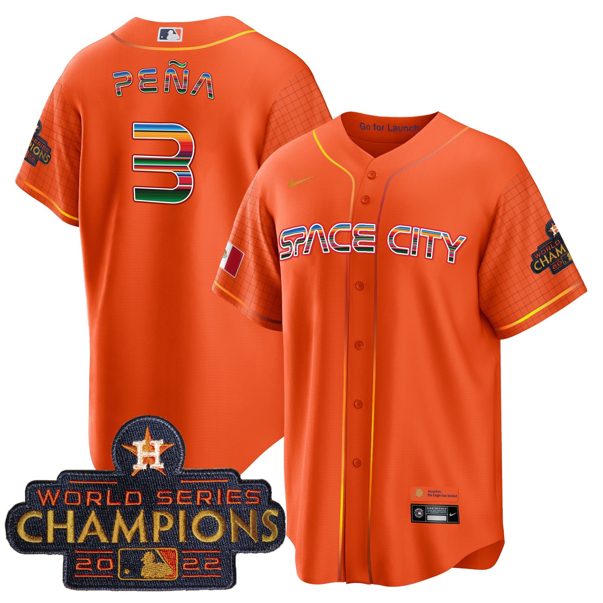 Men’s Space City Mexico Cool Base Jersey