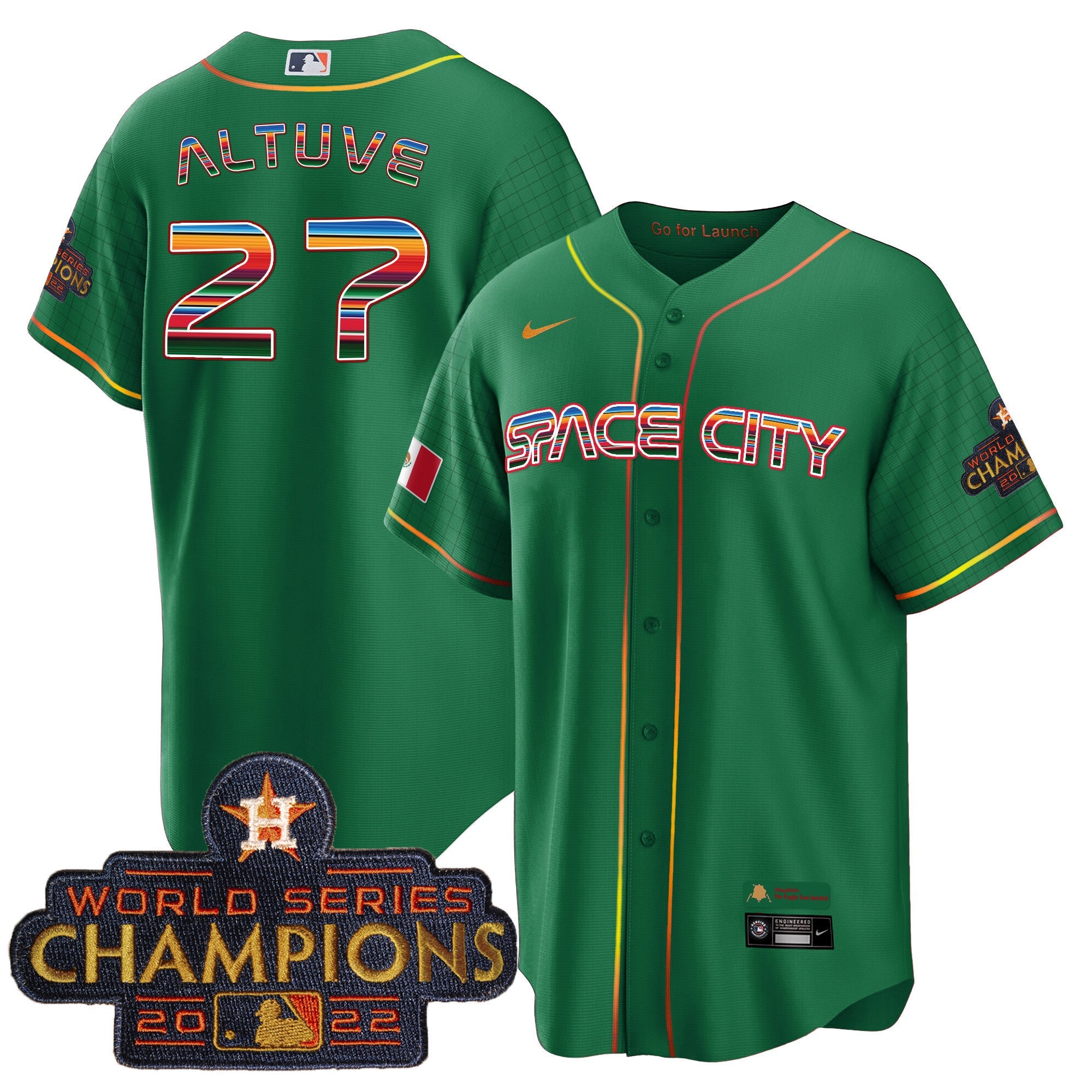 Men’s Space City Mexico Cool Base Jersey