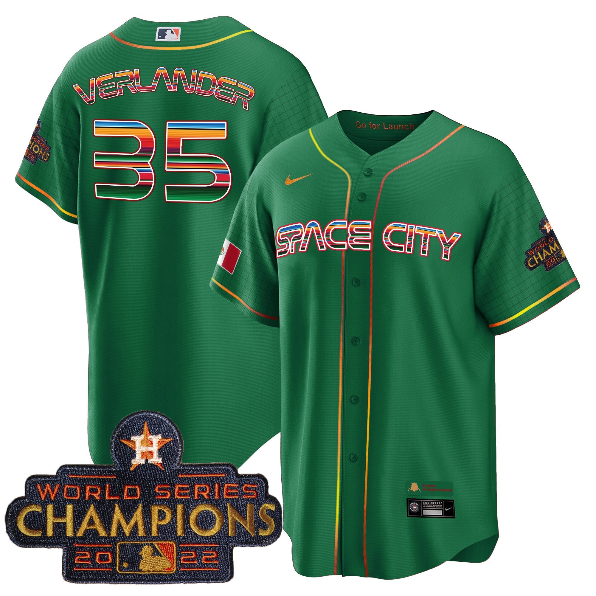 Men’s Space City Mexico Cool Base Jersey