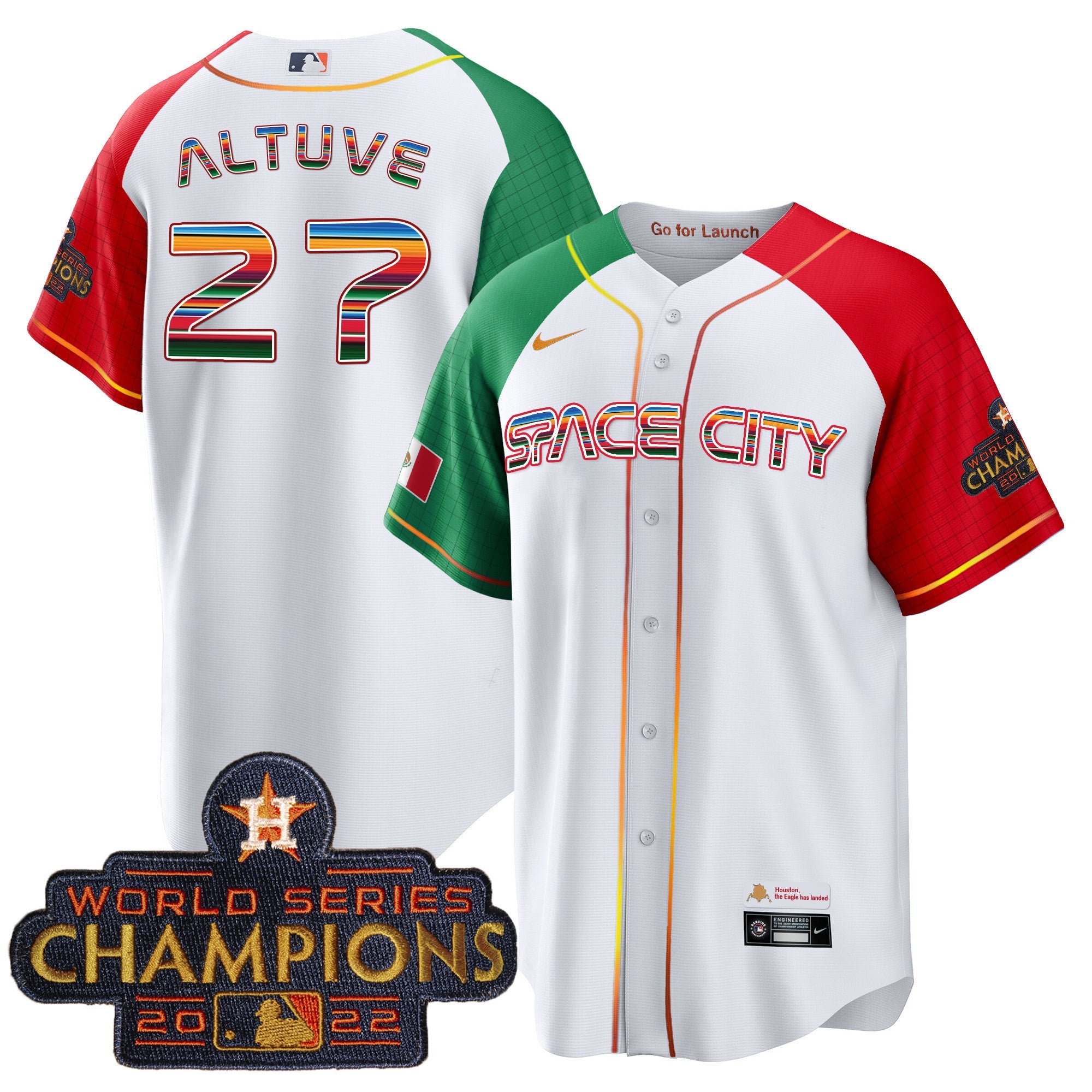 Men’s Space City Mexico Cool Base Jersey