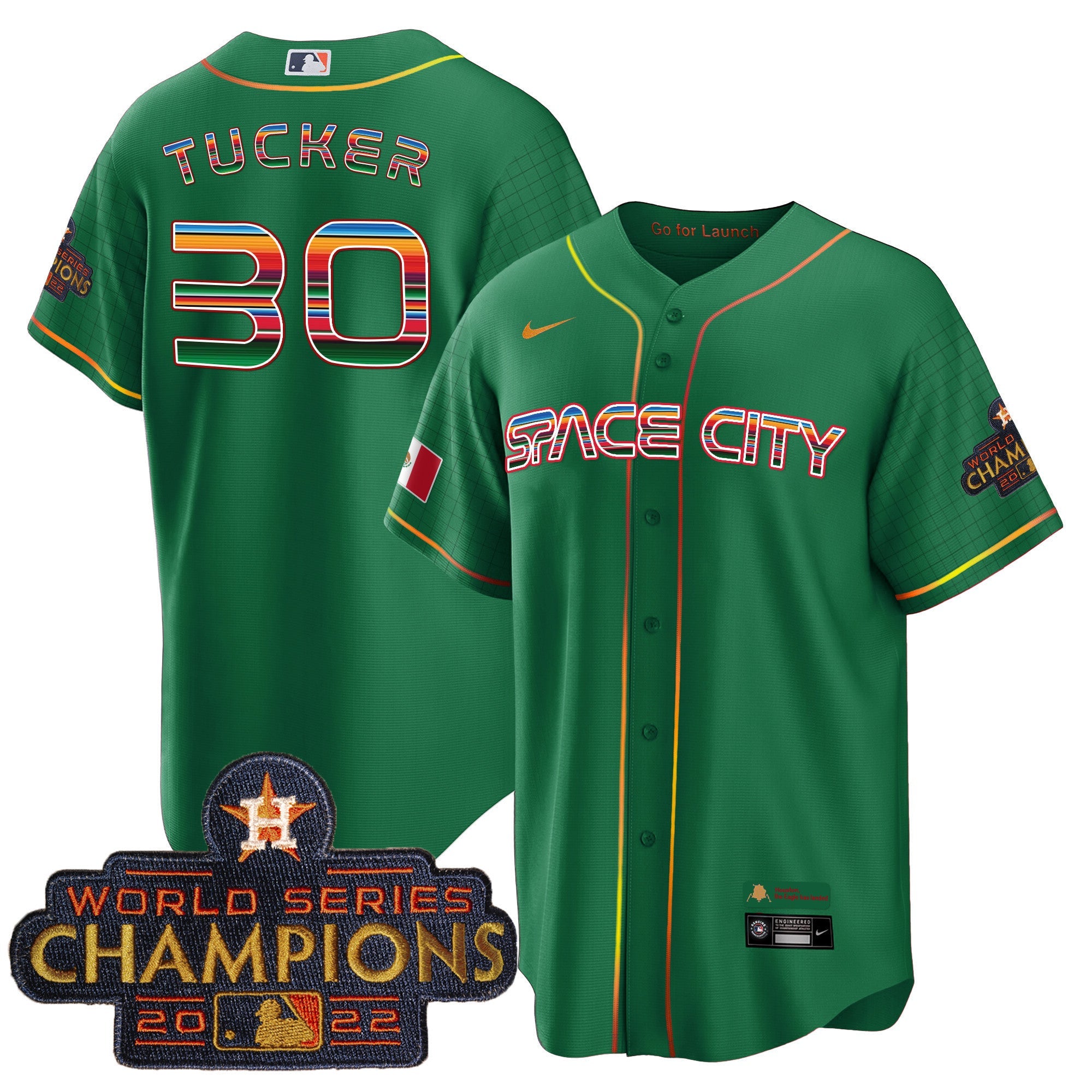 Men’s Space City Mexico Cool Base Jersey