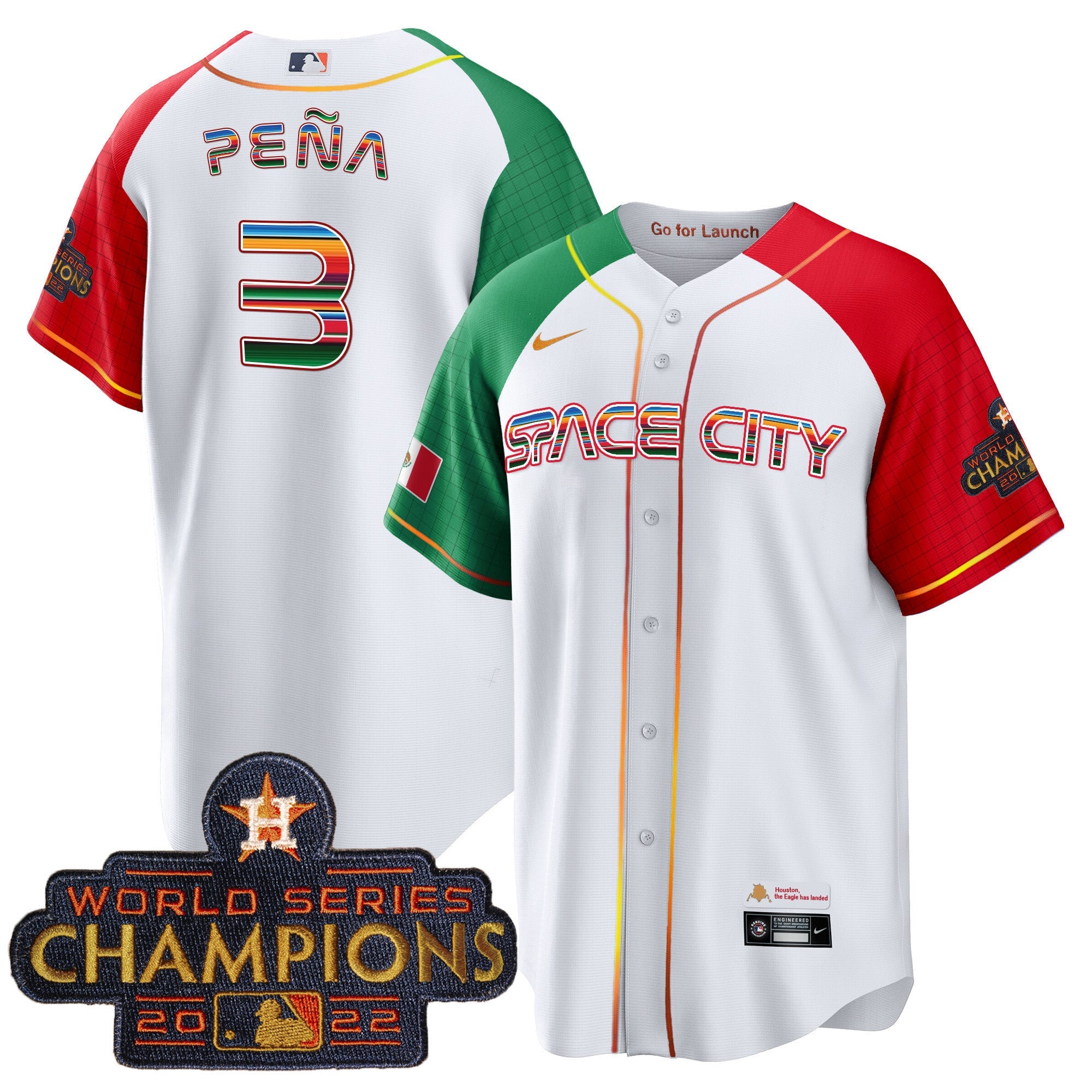 Men’s Space City Mexico Cool Base Jersey