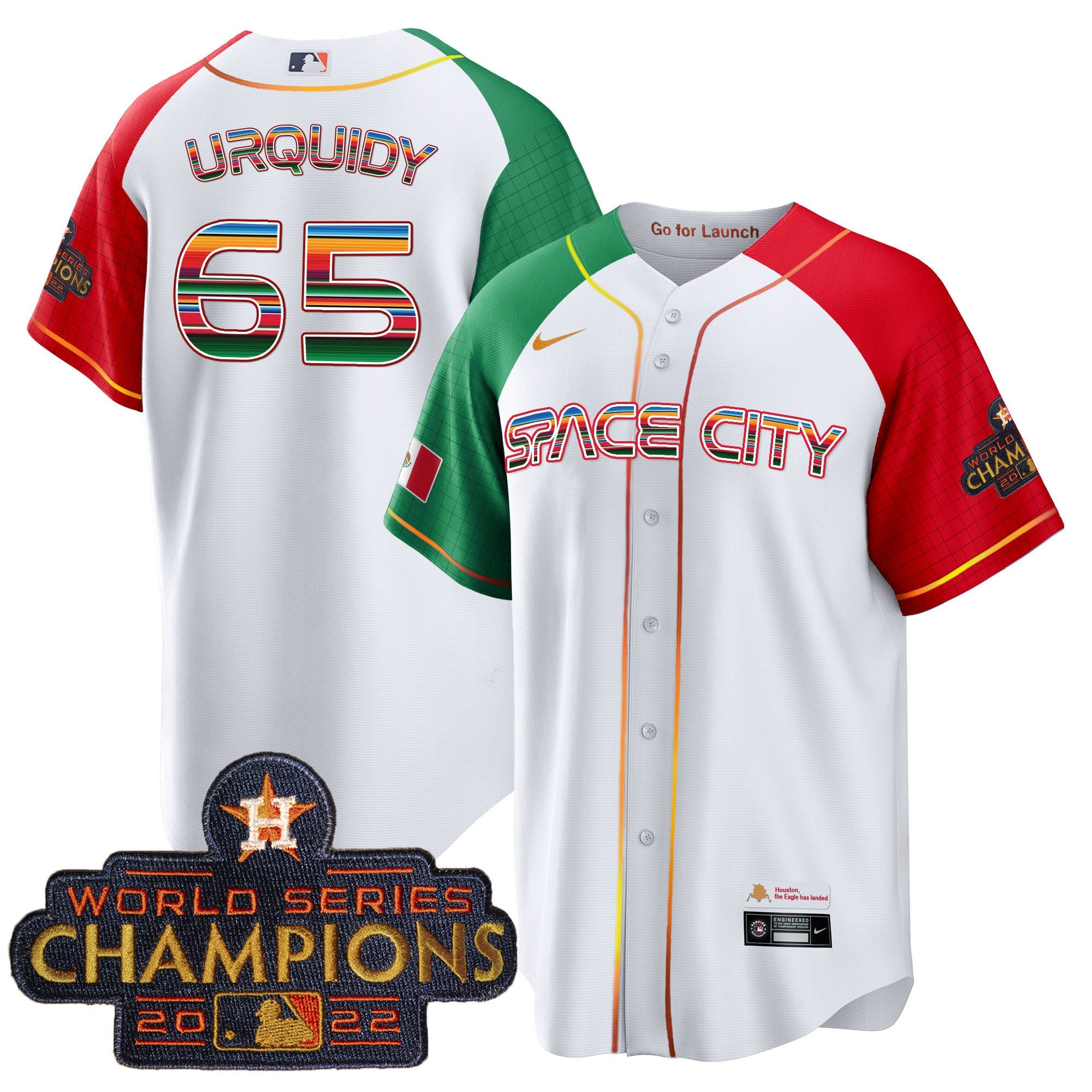 Men’s Space City Mexico Cool Base Jersey