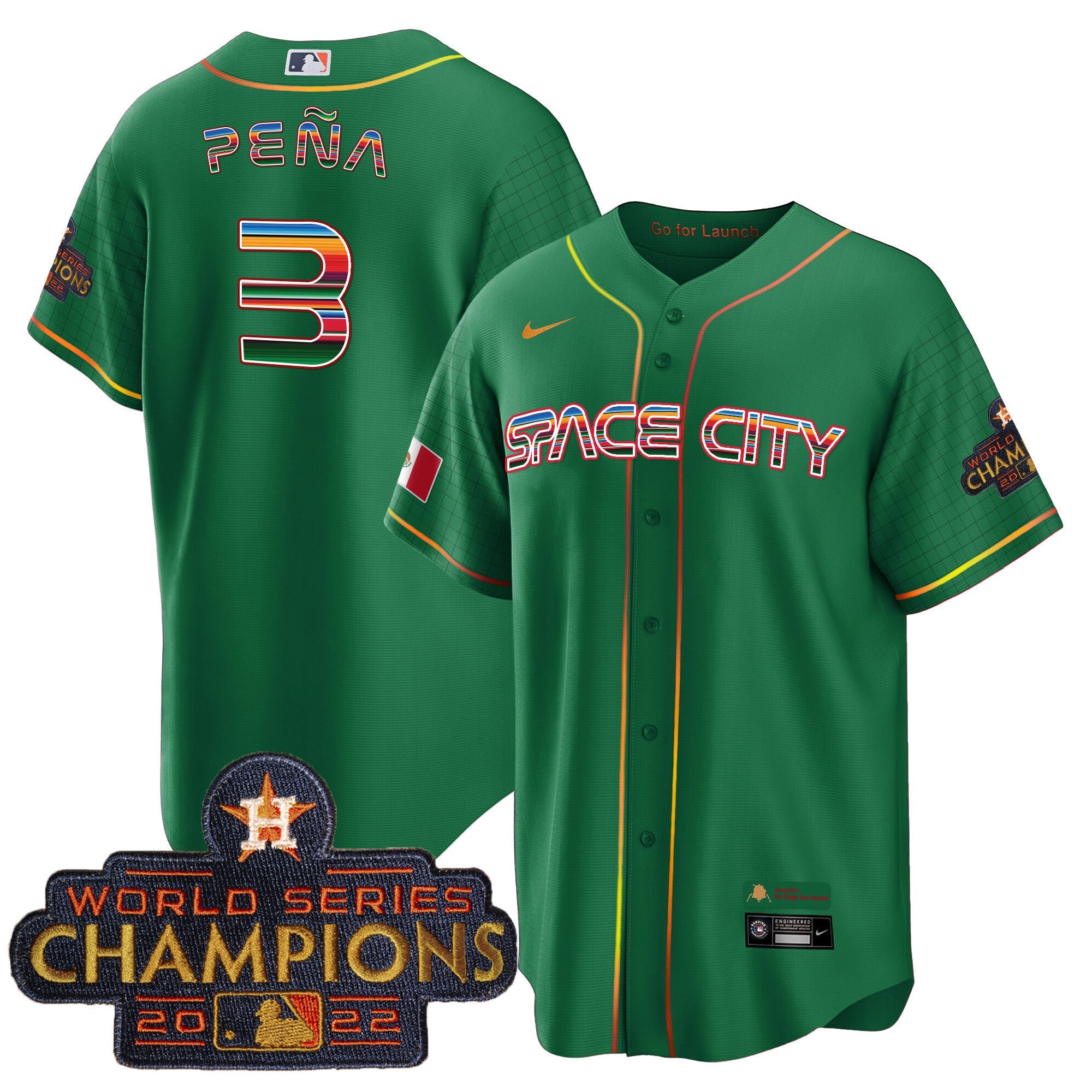 Men’s Space City Mexico Cool Base Jersey
