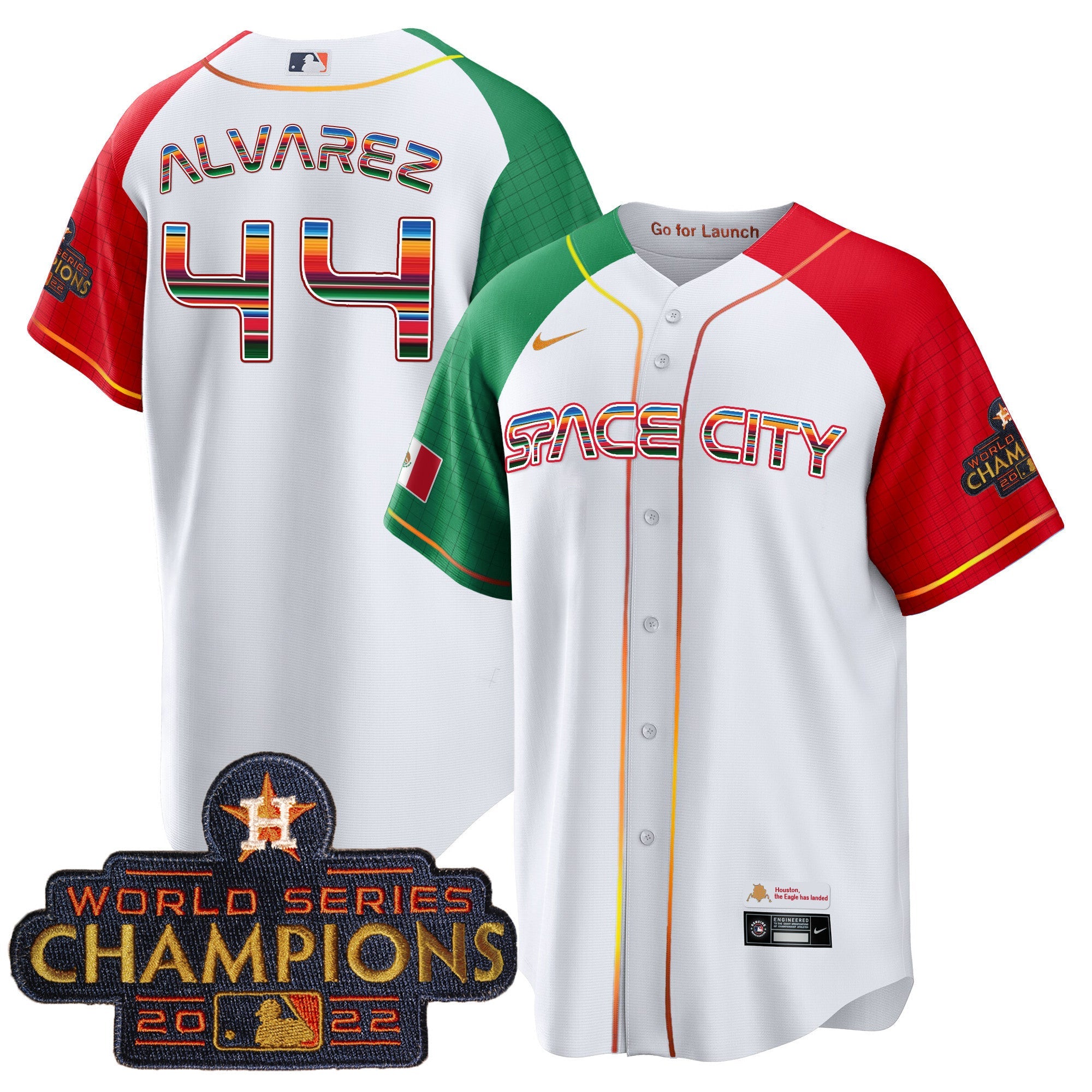 Men’s Space City Mexico Cool Base Jersey