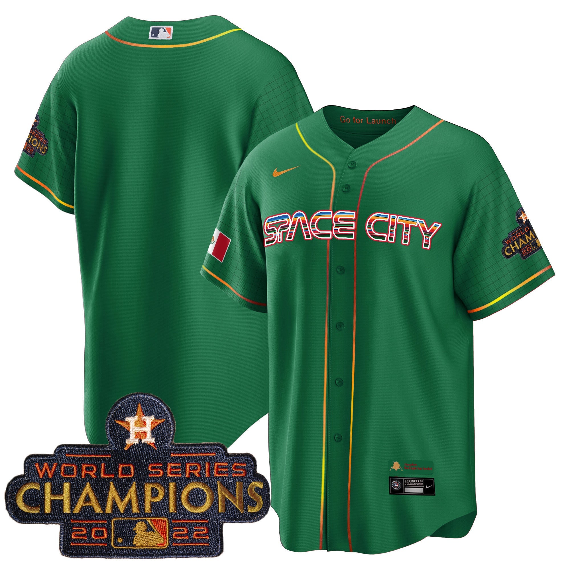 Men’s Space City Mexico Cool Base Jersey