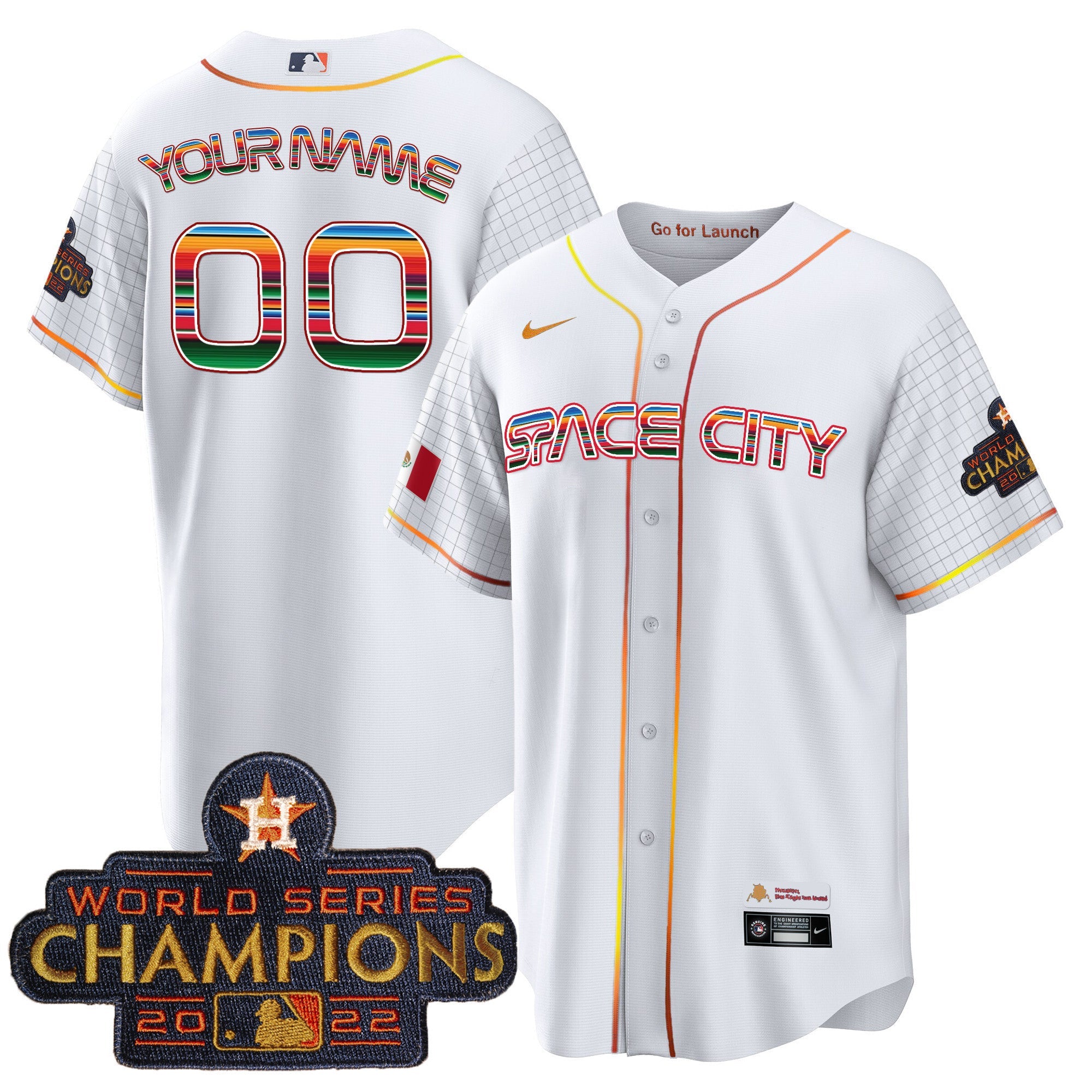 Space City Mexico Cool Base Custom Jersey