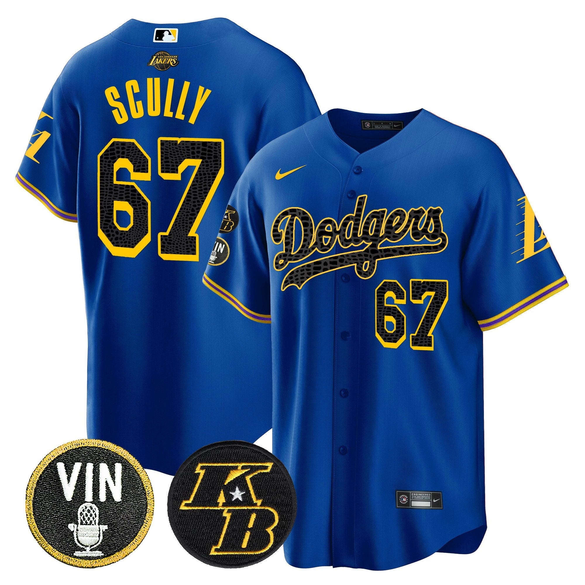 Men’s Bryant & Vin Patch Cool Base Mamba Jersey