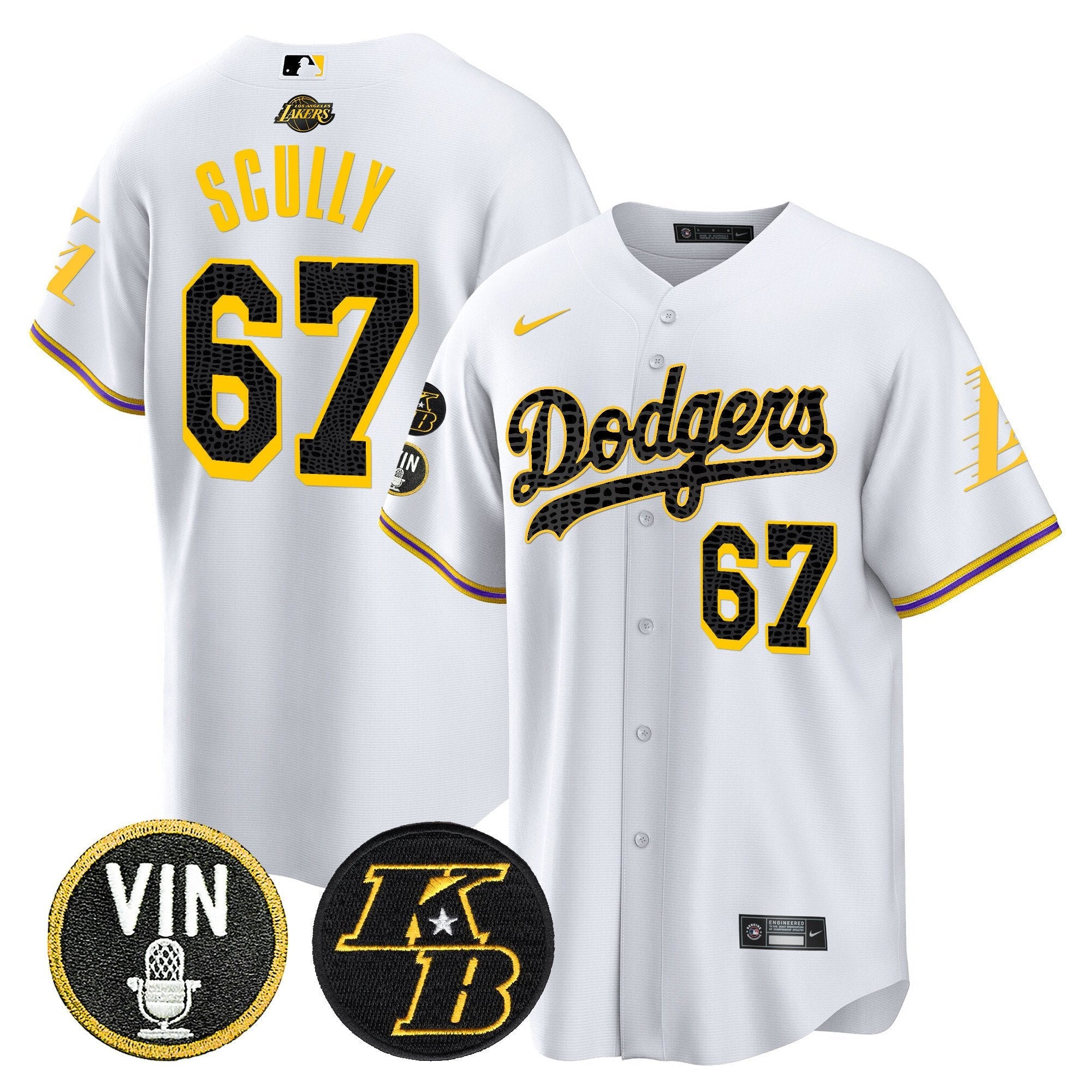 Men’s Bryant & Vin Patch Cool Base Mamba Jersey