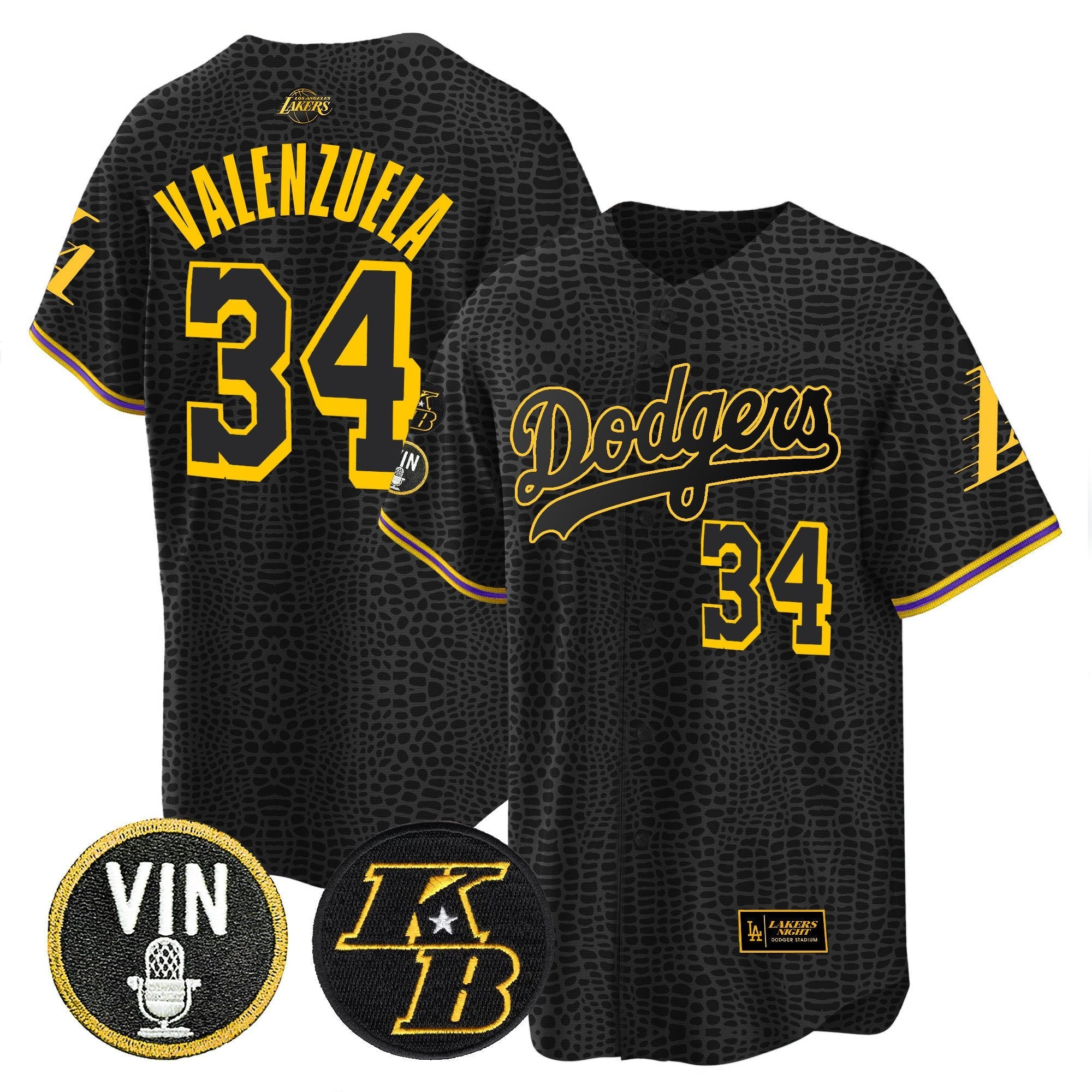 Men’s Bryant & Vin Patch Cool Base Mamba Jersey