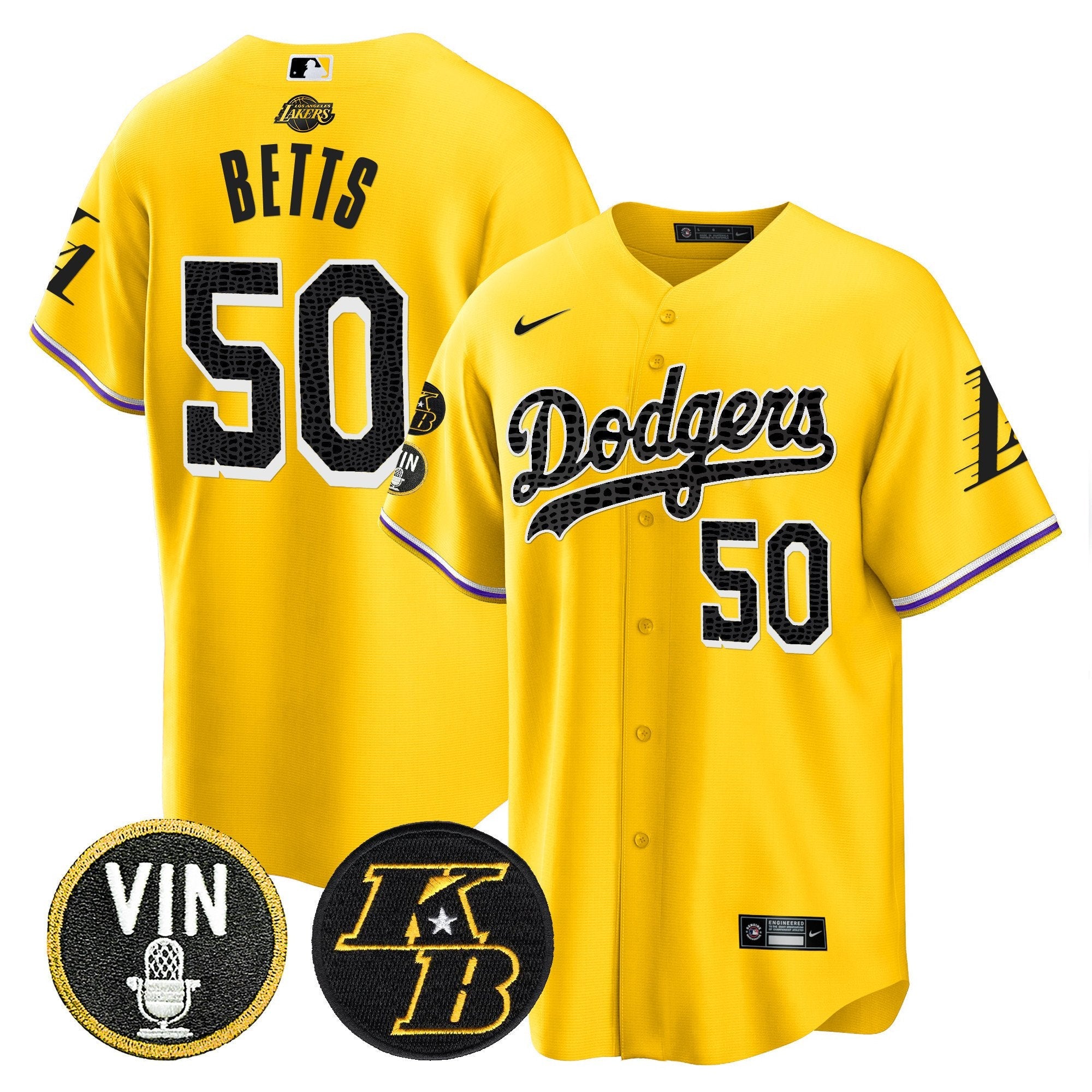 Men’s Bryant & Vin Patch Cool Base Mamba Jersey