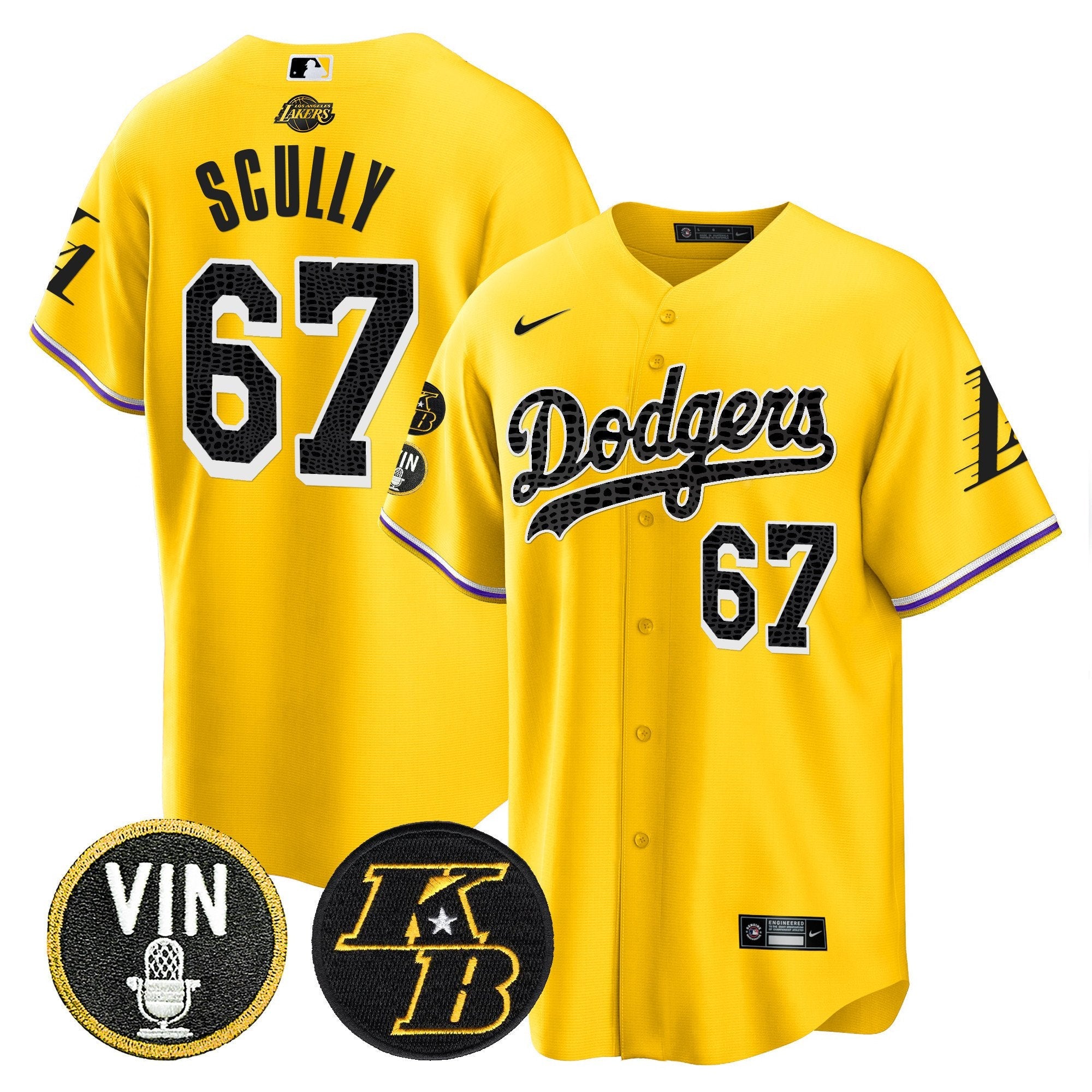 Men’s Bryant & Vin Patch Cool Base Mamba Jersey
