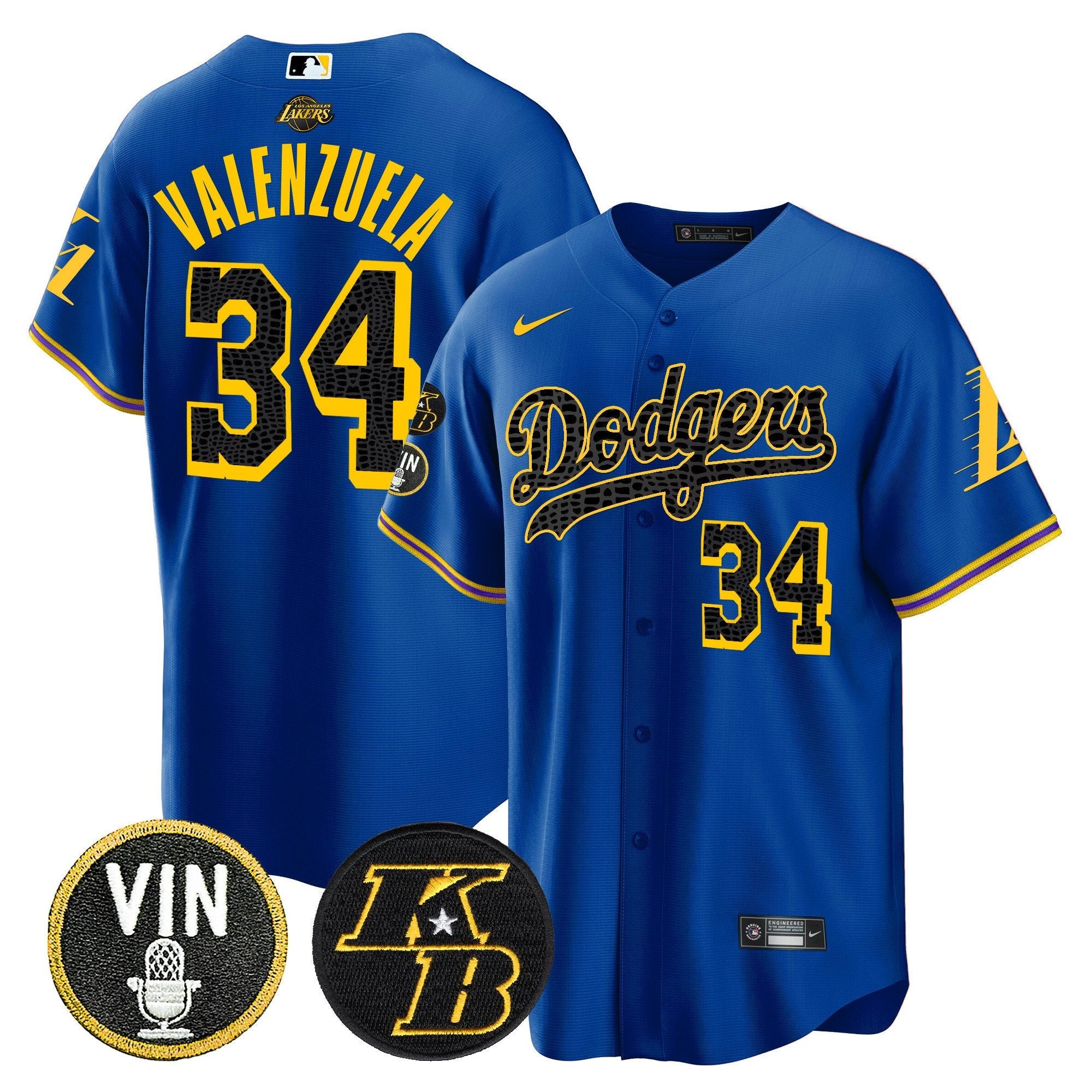 Men’s Bryant & Vin Patch Cool Base Mamba Jersey