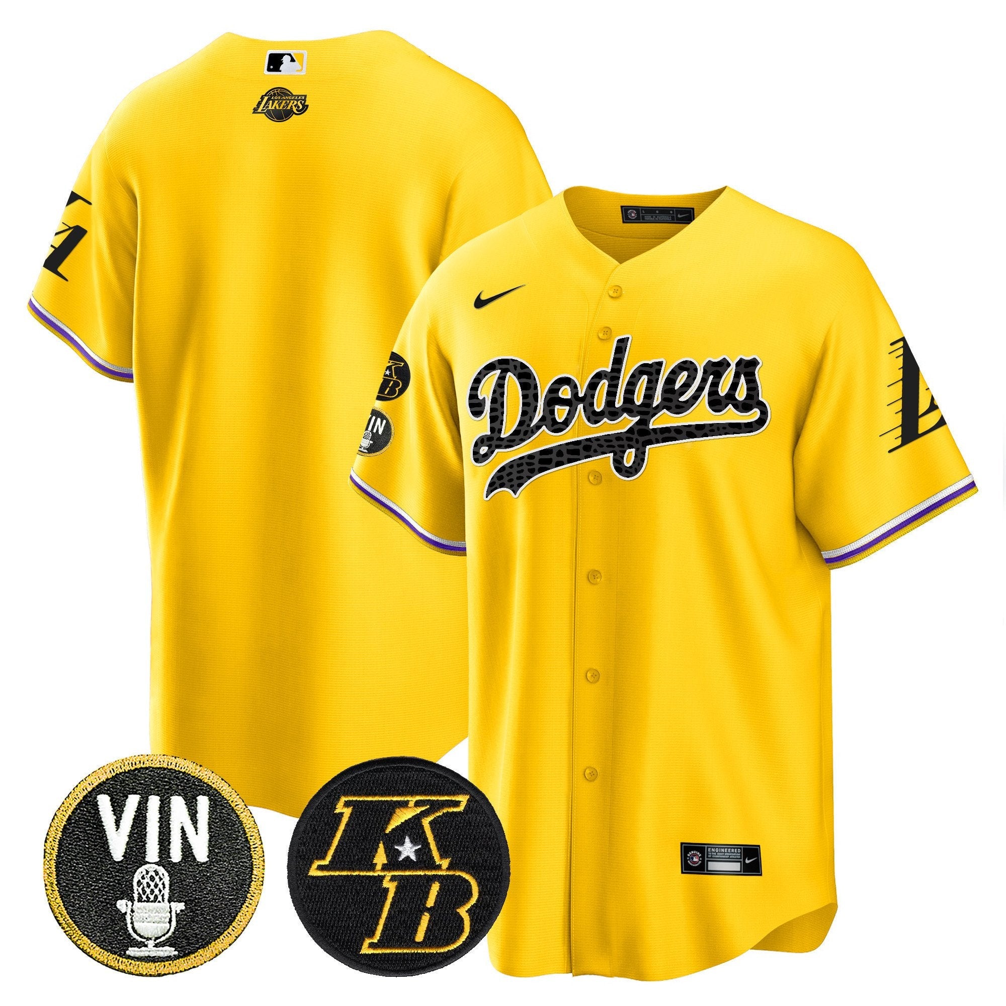 Men’s Bryant & Vin Patch Cool Base Mamba Jersey