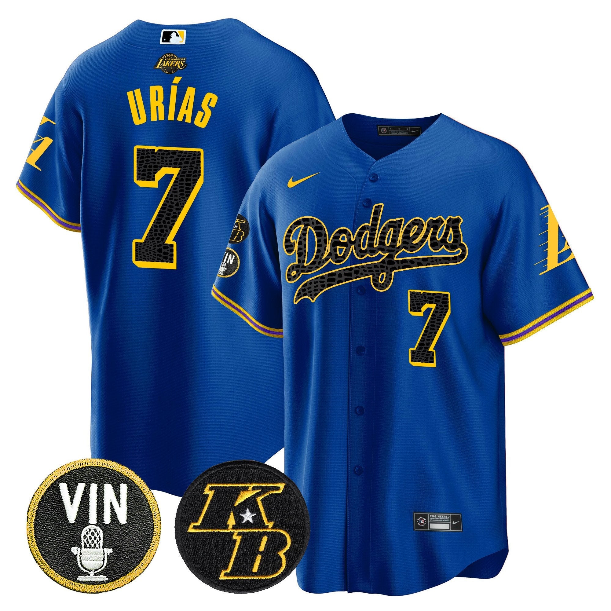 Men’s Bryant & Vin Patch Cool Base Mamba Jersey