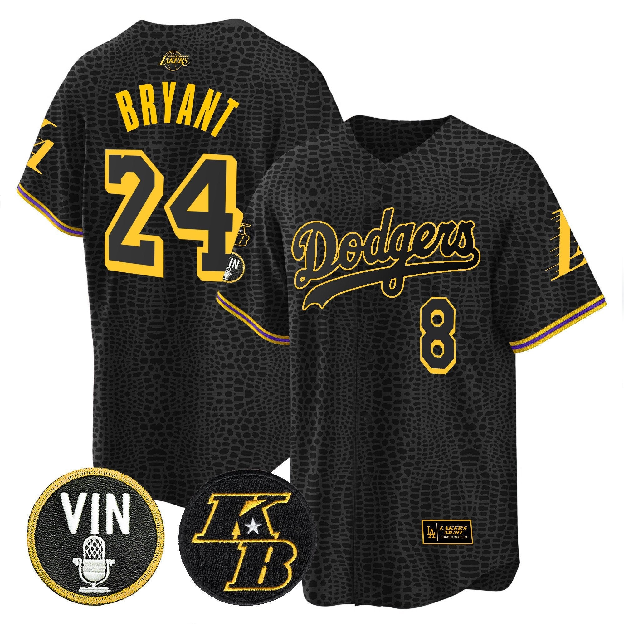 Men’s Bryant & Vin Patch Cool Base Mamba Jersey