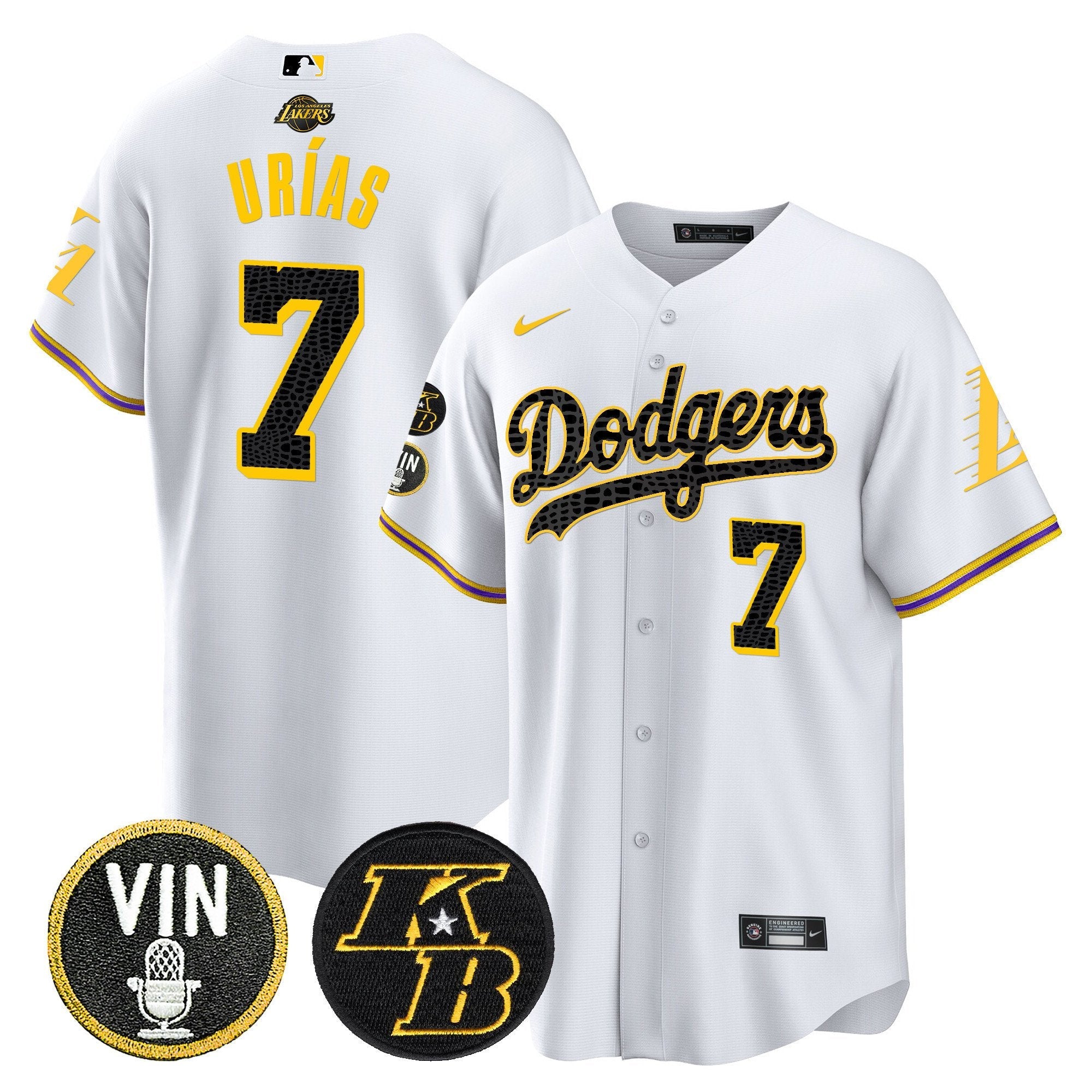 Men’s Bryant & Vin Patch Cool Base Mamba Jersey